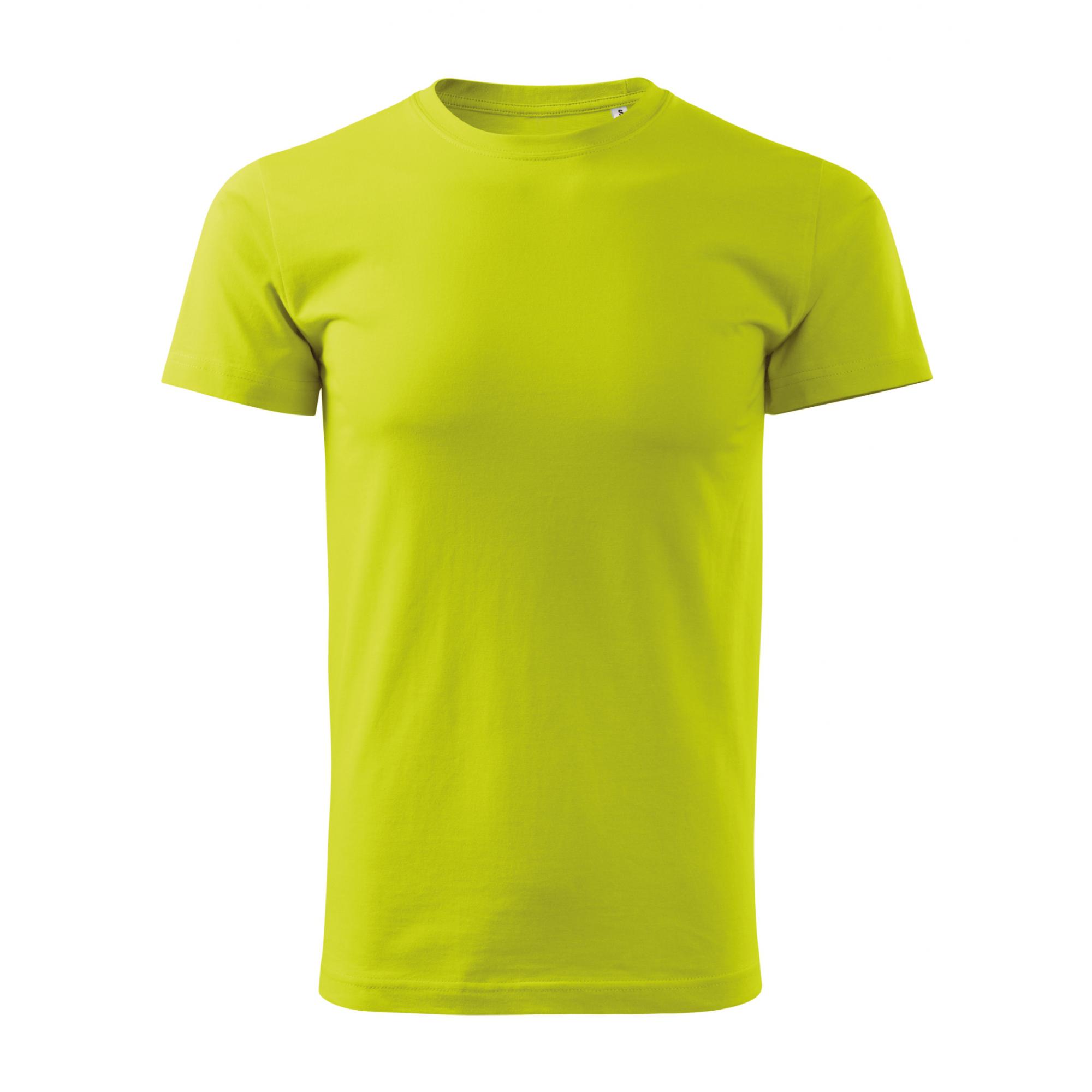 Tricou pentru bărbaţi Basic Free F29 Lime XXL