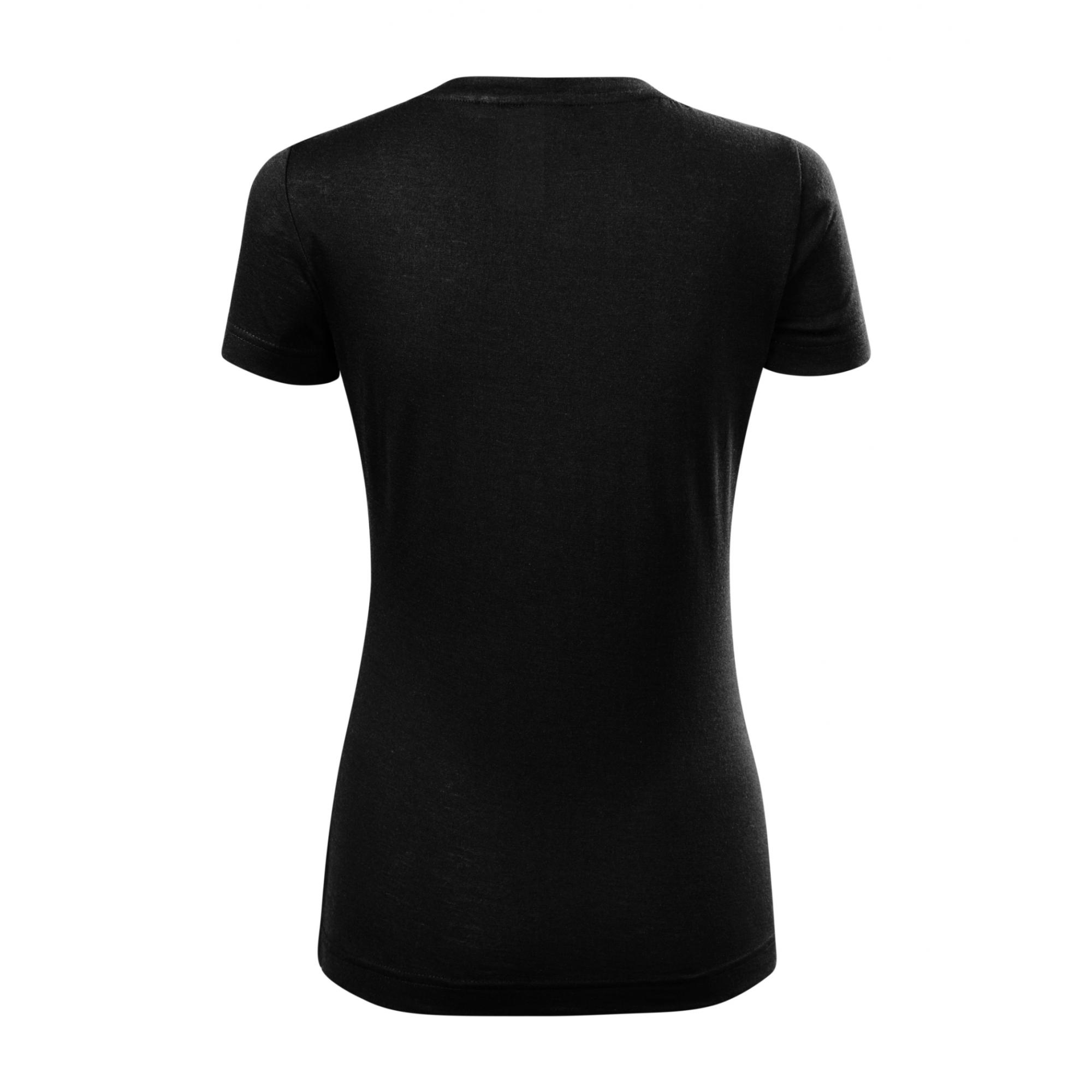 Tricou pentru damă Merino Rise 158 Negru L