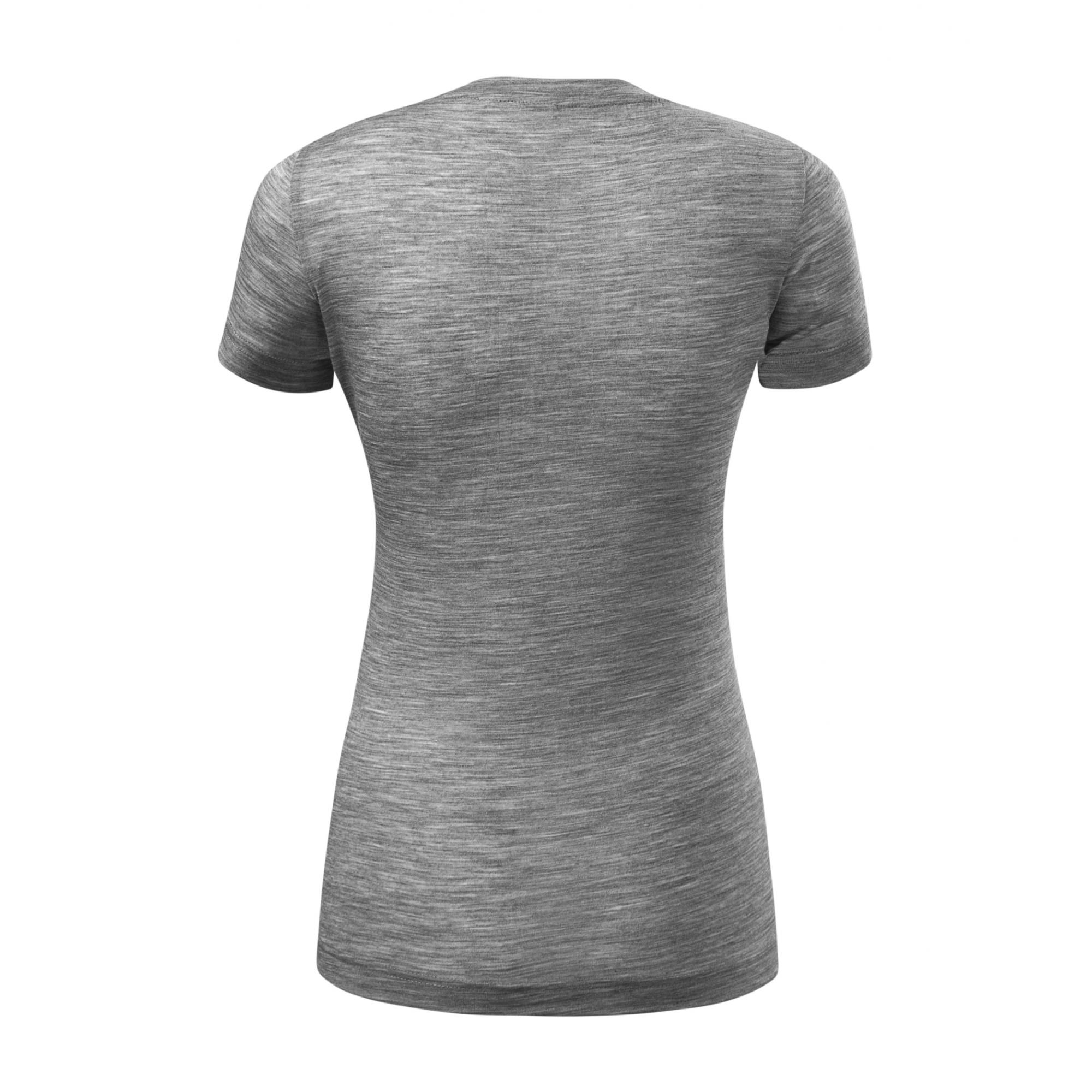 Tricou pentru damă Merino Rise 158 Gri inchis XS
