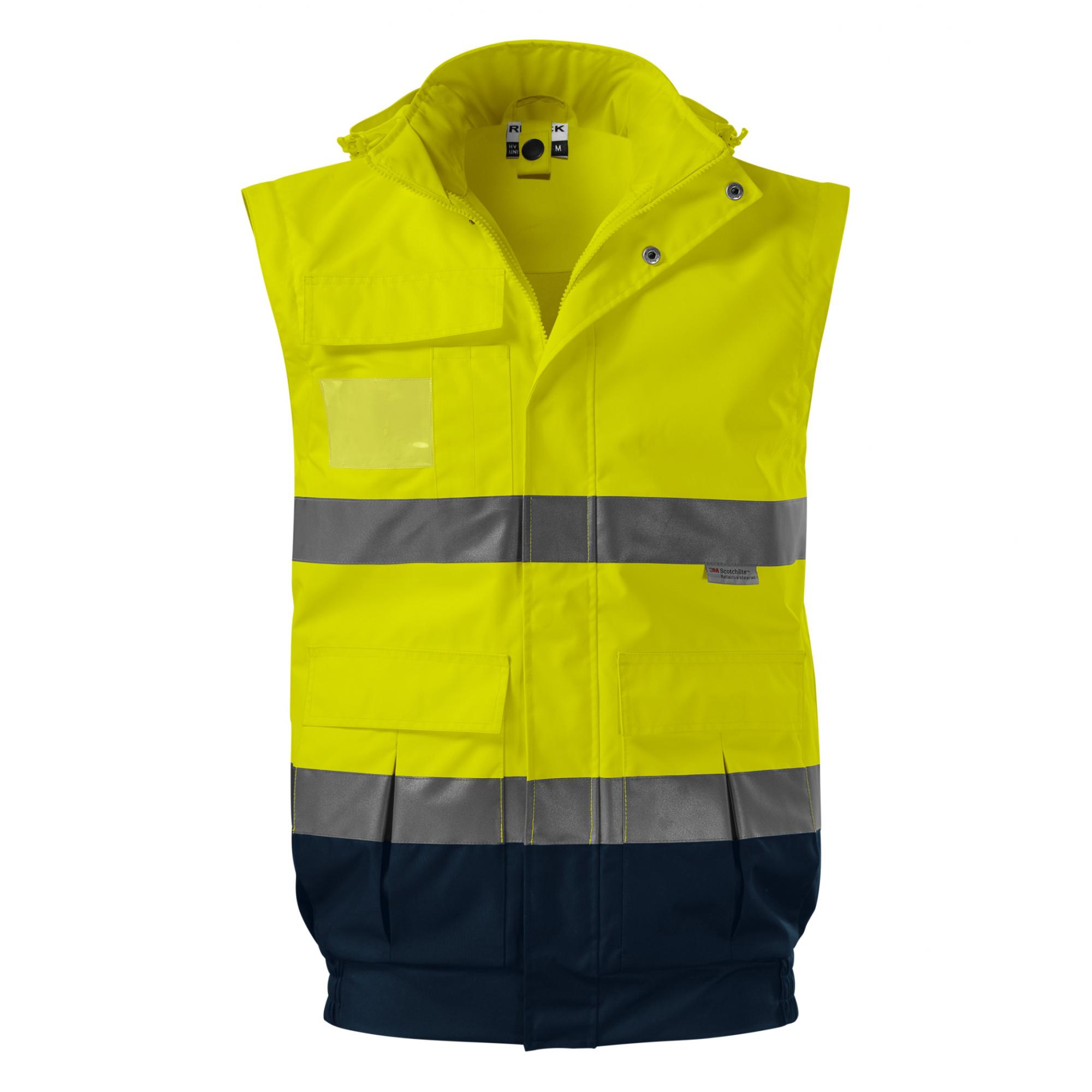 Jachetă unisex HV Guard 4 in 1 5V2 Galben XXL