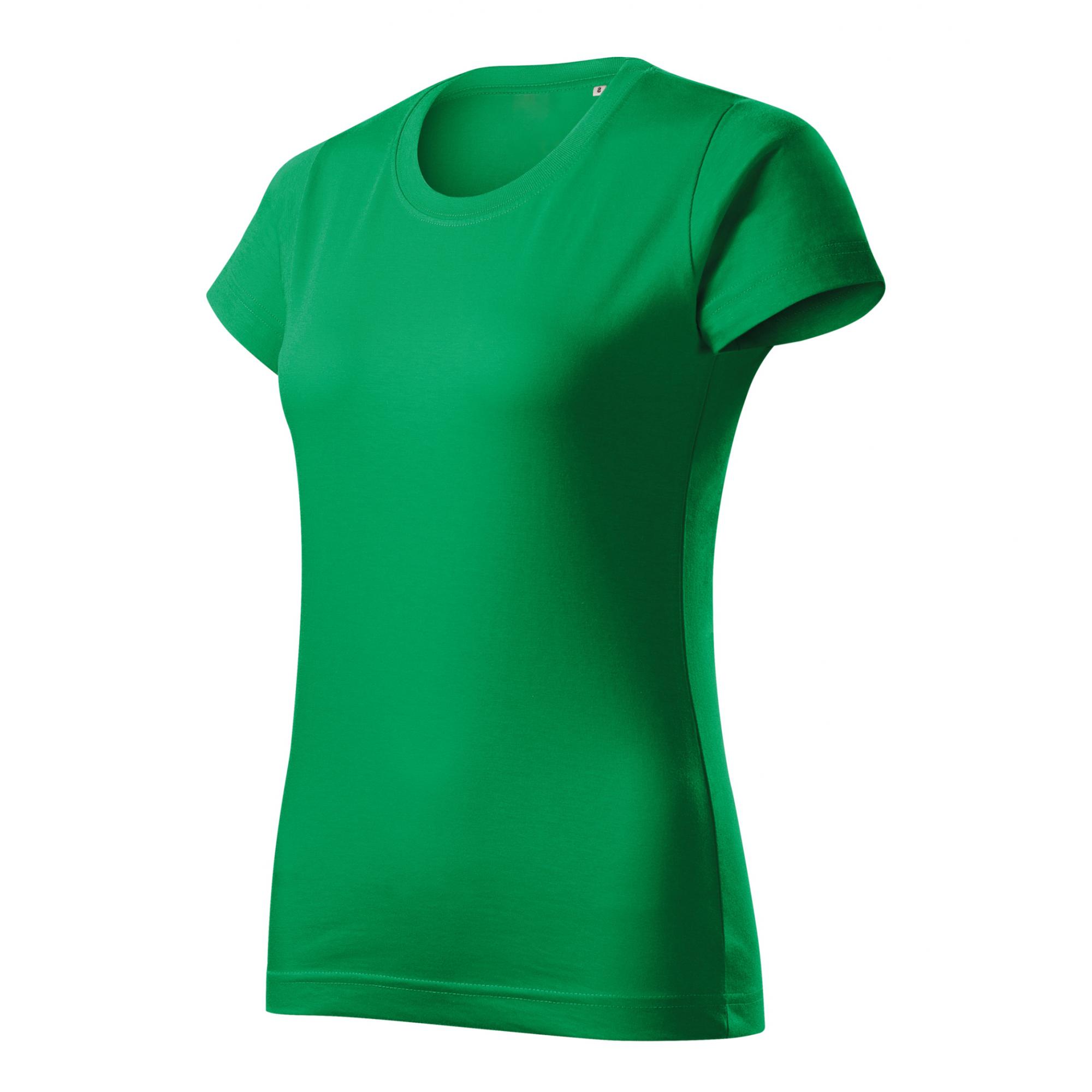 Tricou pentru damă Basic Free F34 Verde mediu XL