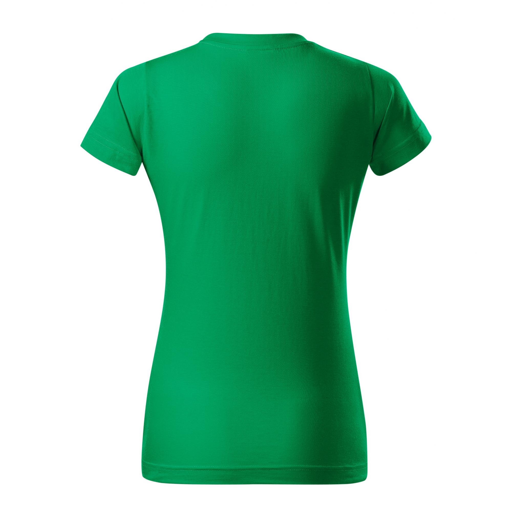 Tricou pentru damă Basic Free F34 Verde mediu XL