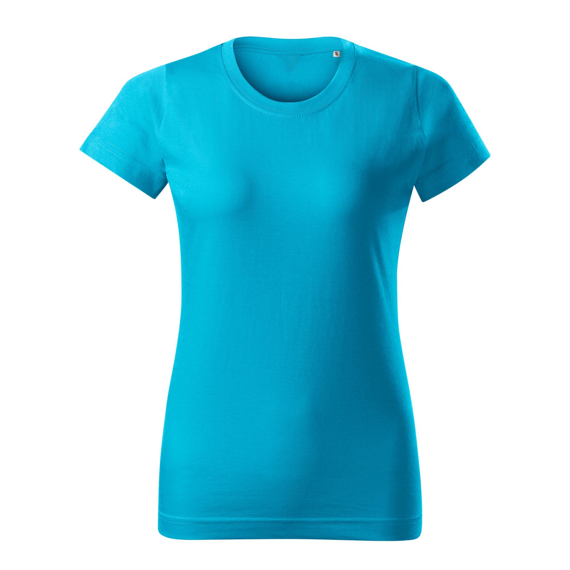 Tricou pentru damă Basic Free F34 Turcoaz XL