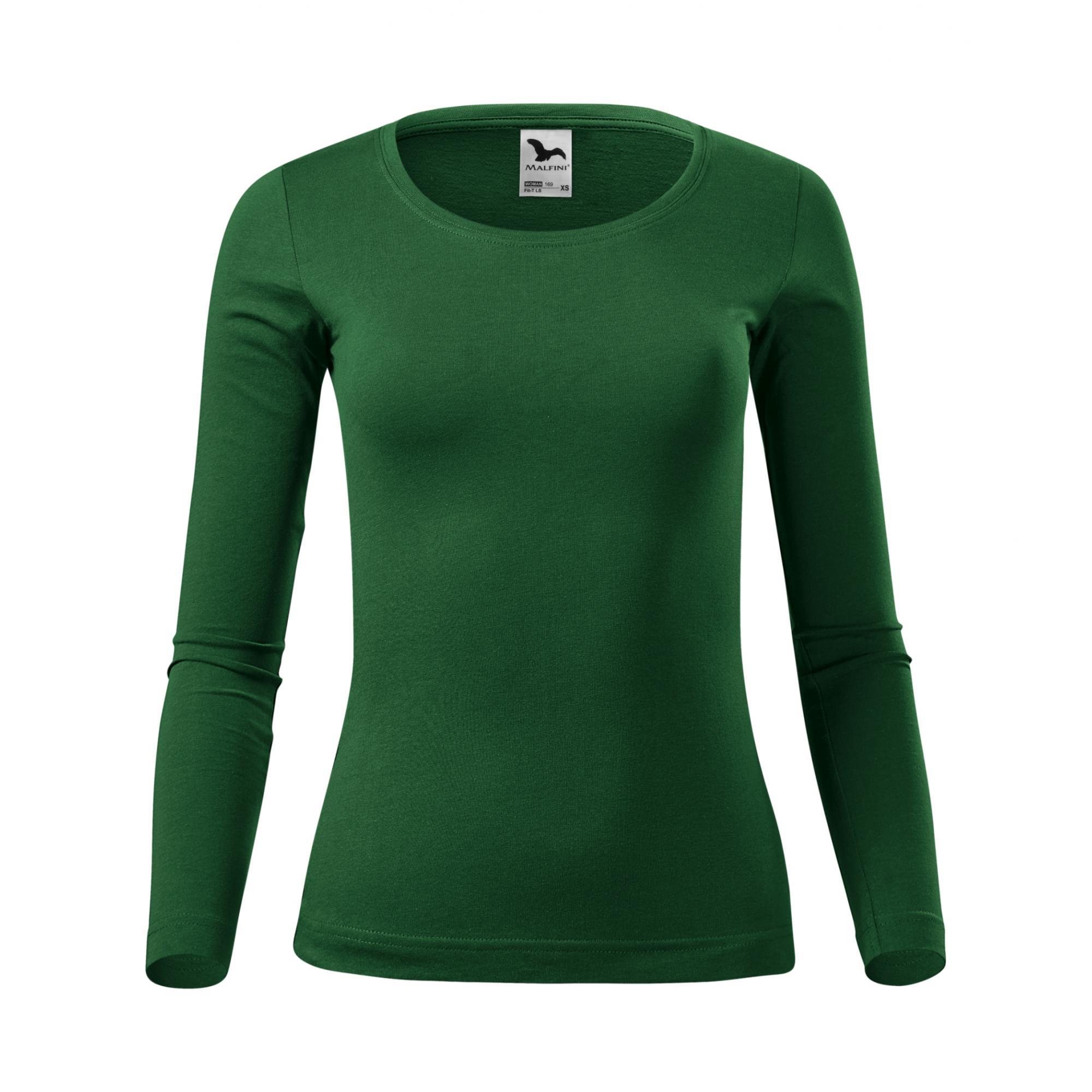 Tricou pentru damă Fit-T LS 169 Verde sticla XS
