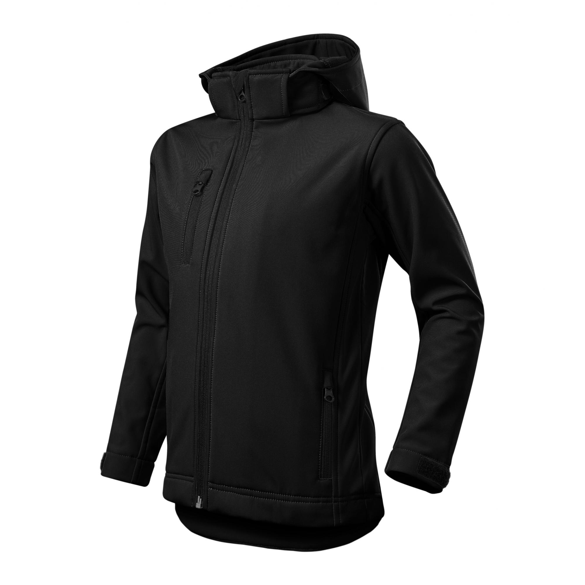Jachetă softshell pentru copii Performance 535 Negru