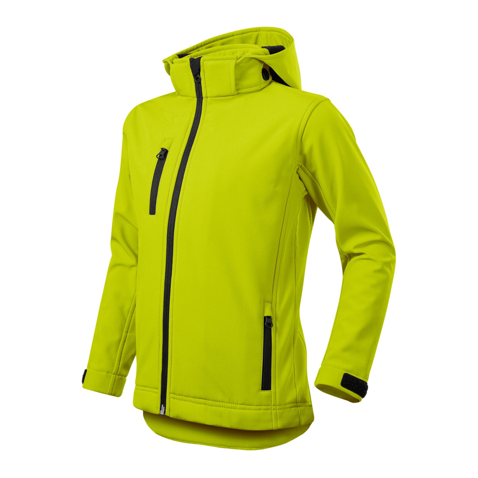 Jachetă softshell pentru copii Performance 535 Lime