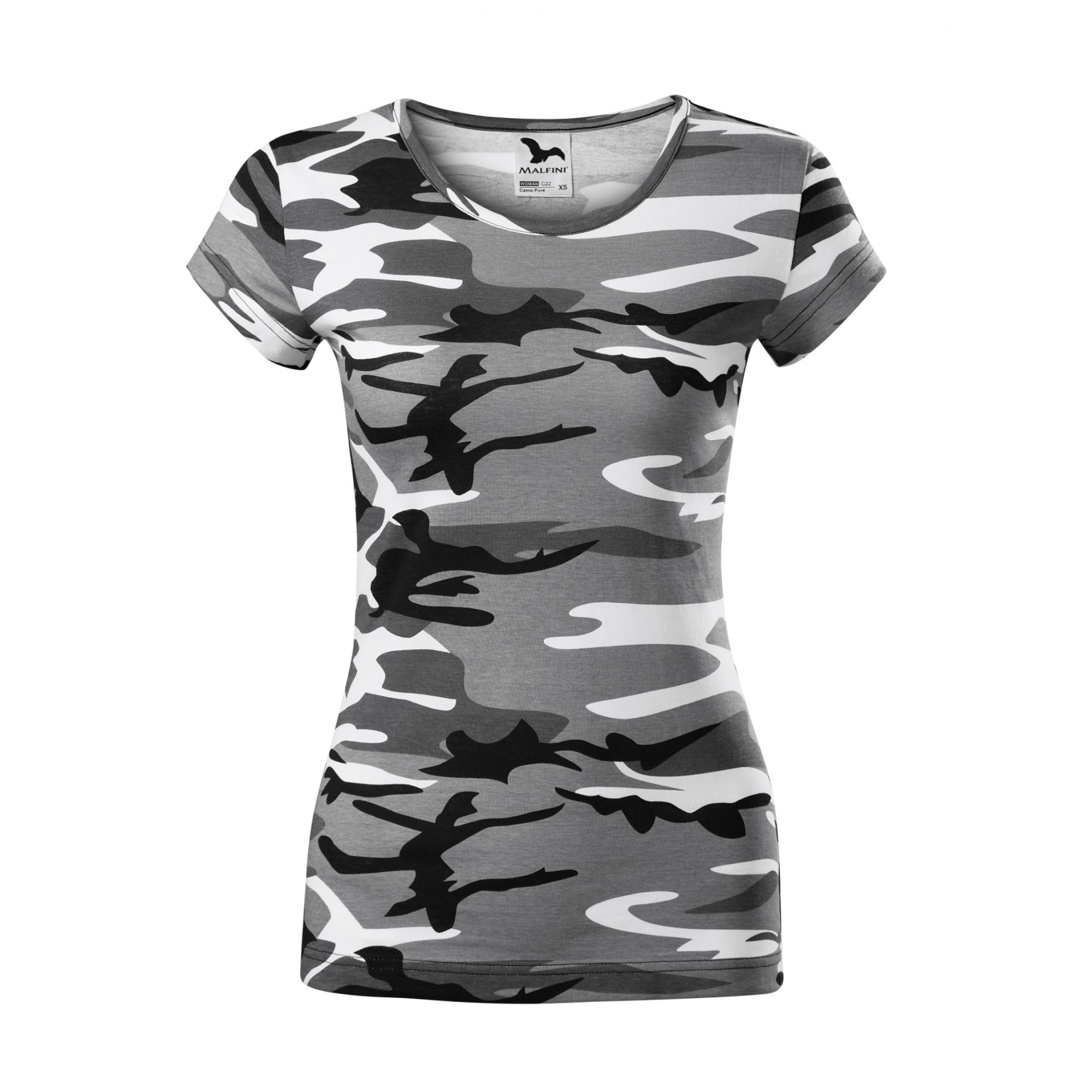 Tricou pentru damă Camo Pure C22 Camuflaj gri L