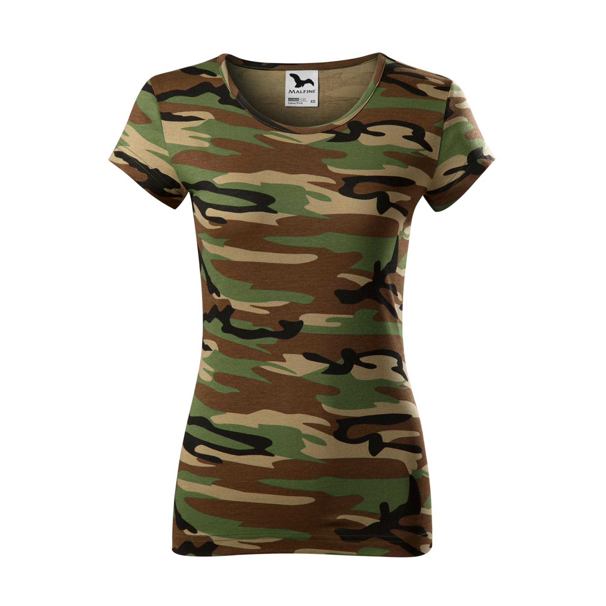Tricou pentru damă Camo Pure C22 Camuflaj maro XXL