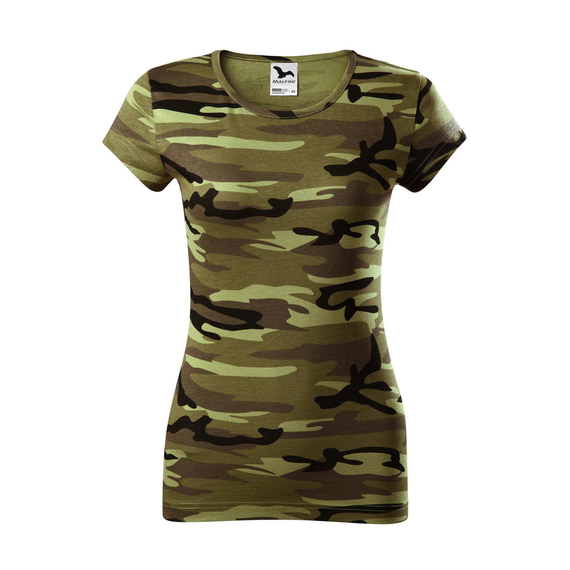 Tricou pentru damă Camo Pure C22 Camuflaj verde M