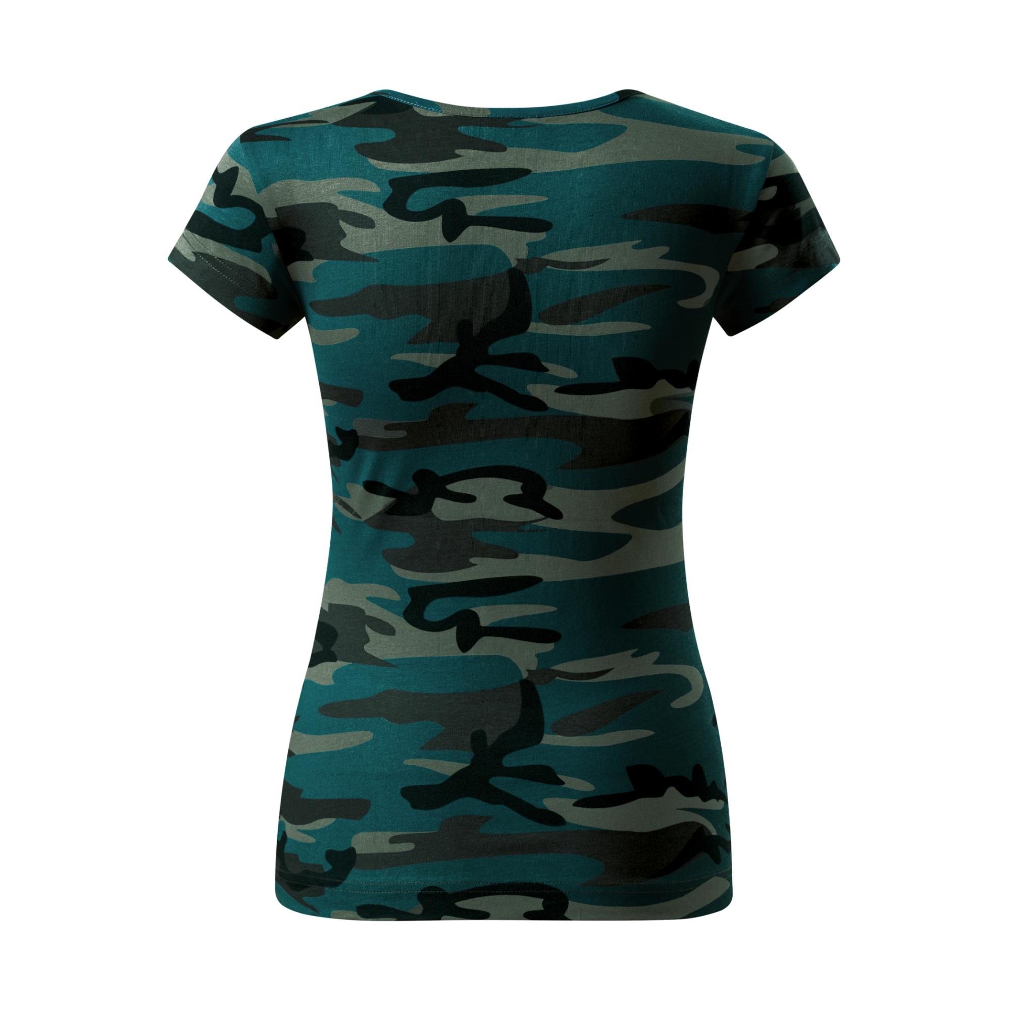 Tricou pentru damă Camo Pure C22 camouflage petrol S