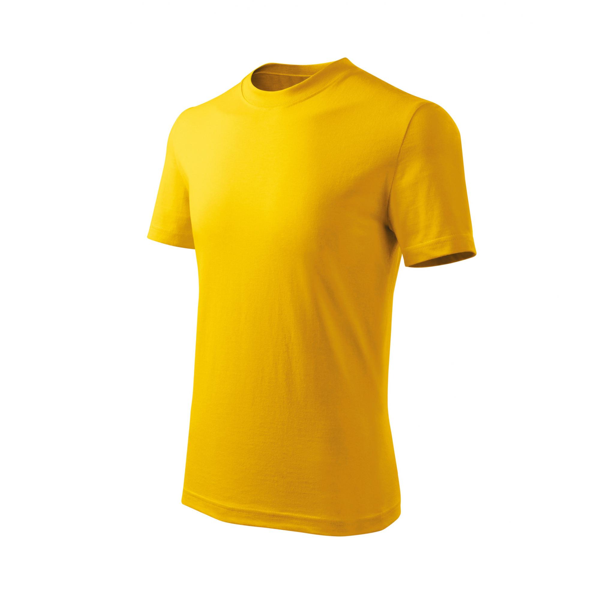 Tricou pentru copii Basic Free F38 Galben