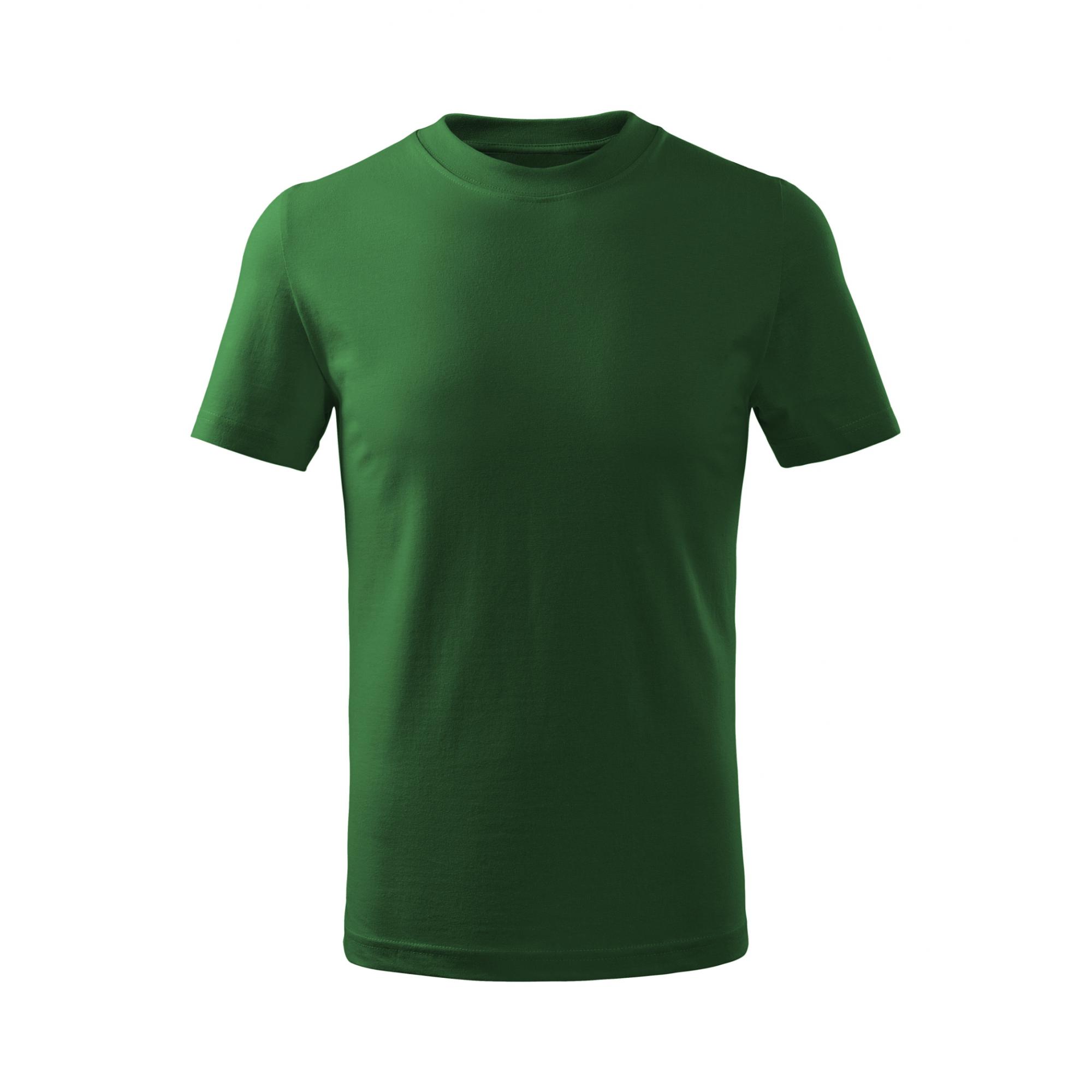 Tricou pentru copii Basic Free F38 Verde sticla 10ani
