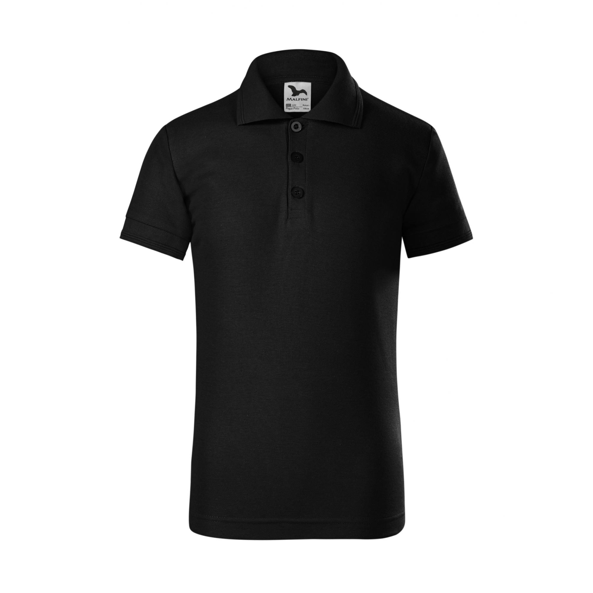 Tricou polo pentru copii Pique Polo X22 Negru 4ani