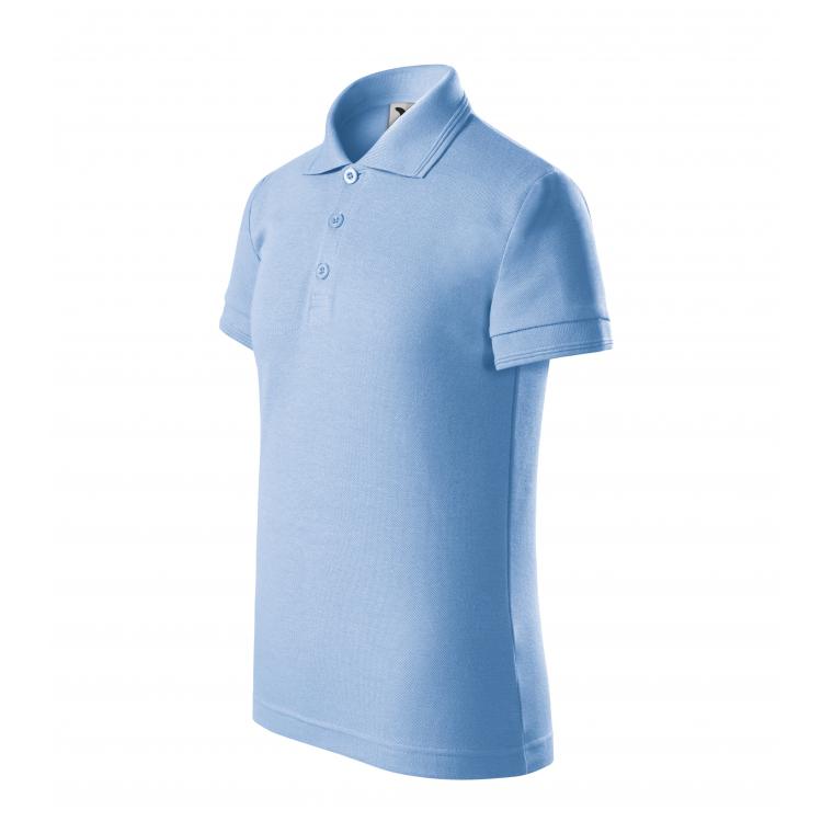 Tricou polo pentru copii Pique Polo X22 Albastru deschis 4ani