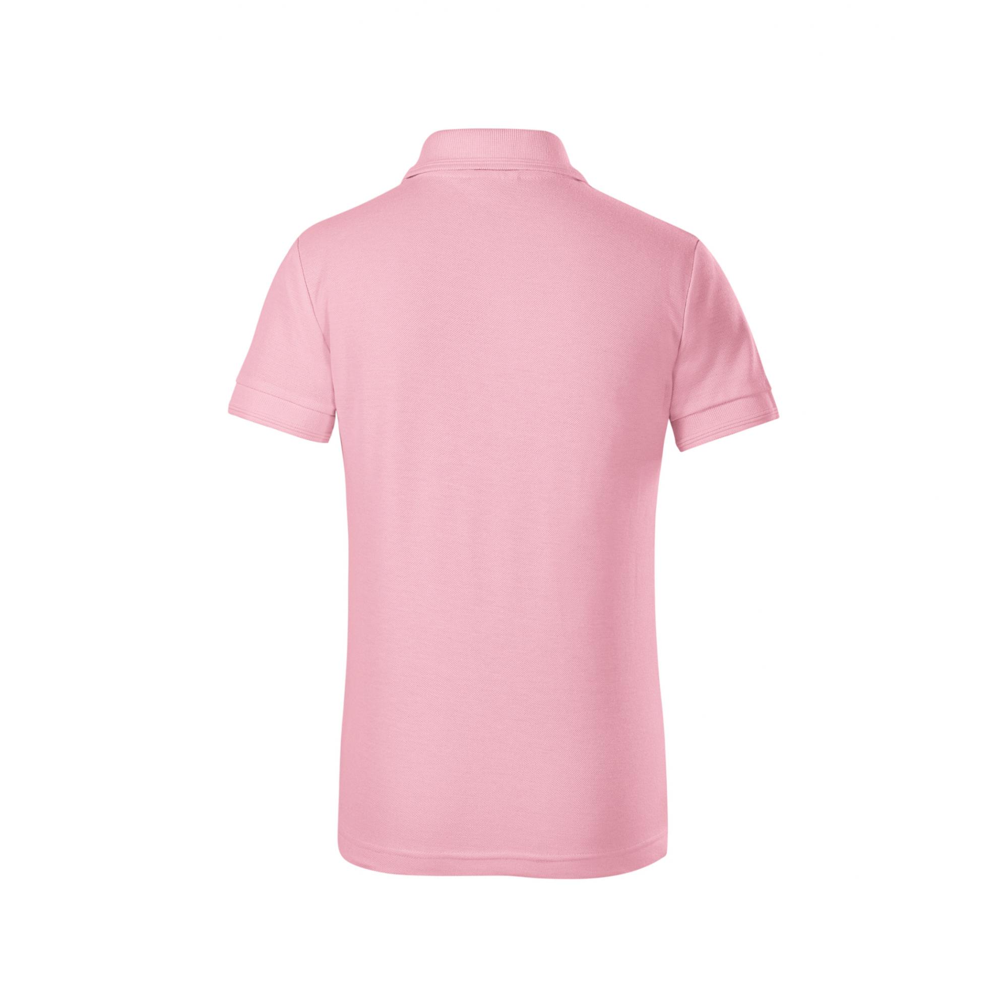 Tricou polo pentru copii Pique Polo X22 Roz 8ani