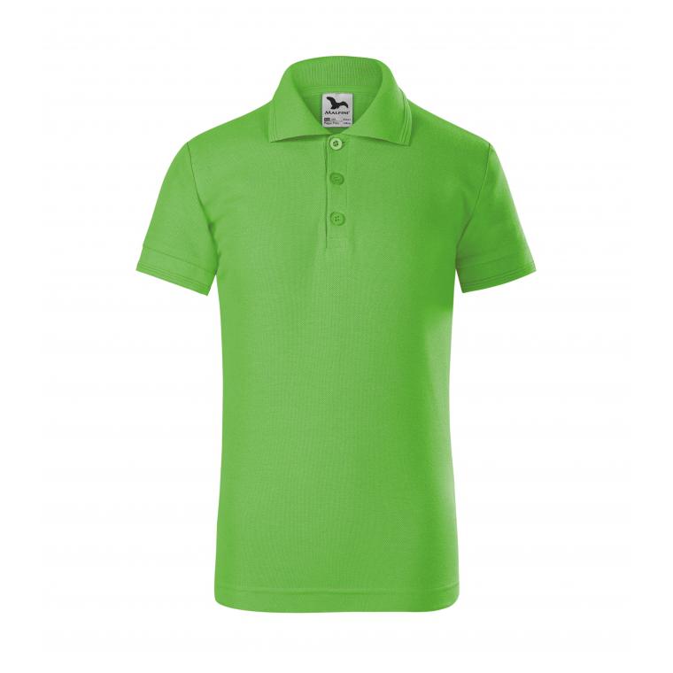 Tricou polo pentru copii Pique Polo X22 Verde mar 4ani