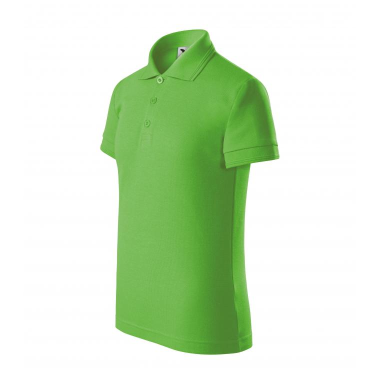Tricou polo pentru copii Pique Polo X22 Verde mar 4ani
