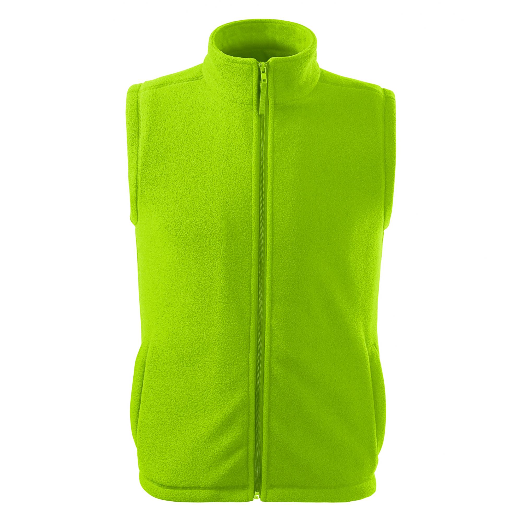 Fleece vestă unisex Next 5X8 Lime 3XL