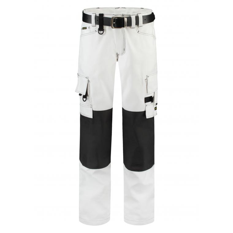 Pantaloni de lucru unisex Cordura Canvas Work Pants T61 Alb 62
