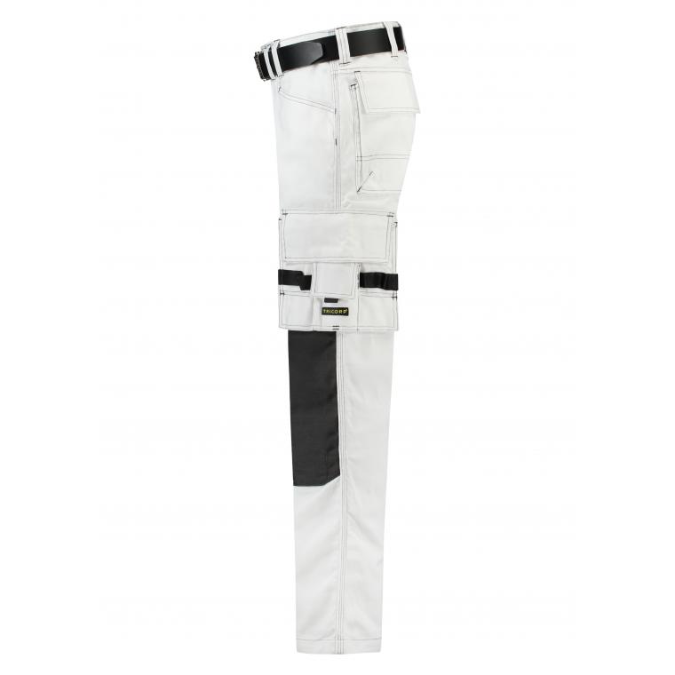 Pantaloni de lucru unisex Cordura Canvas Work Pants T61 Alb 55