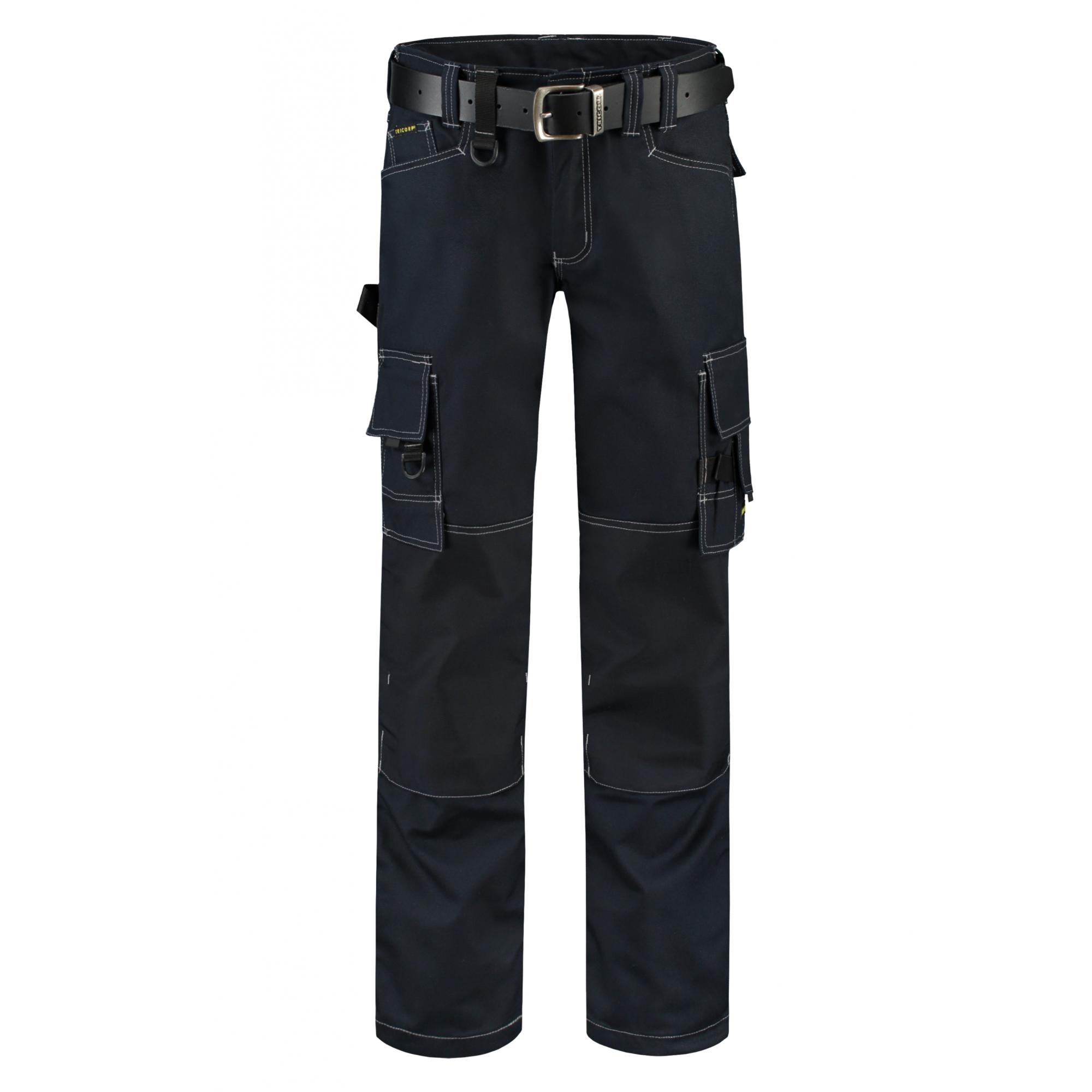 Pantaloni de lucru unisex Cordura Canvas Work Pants T61 Albastru marin 58