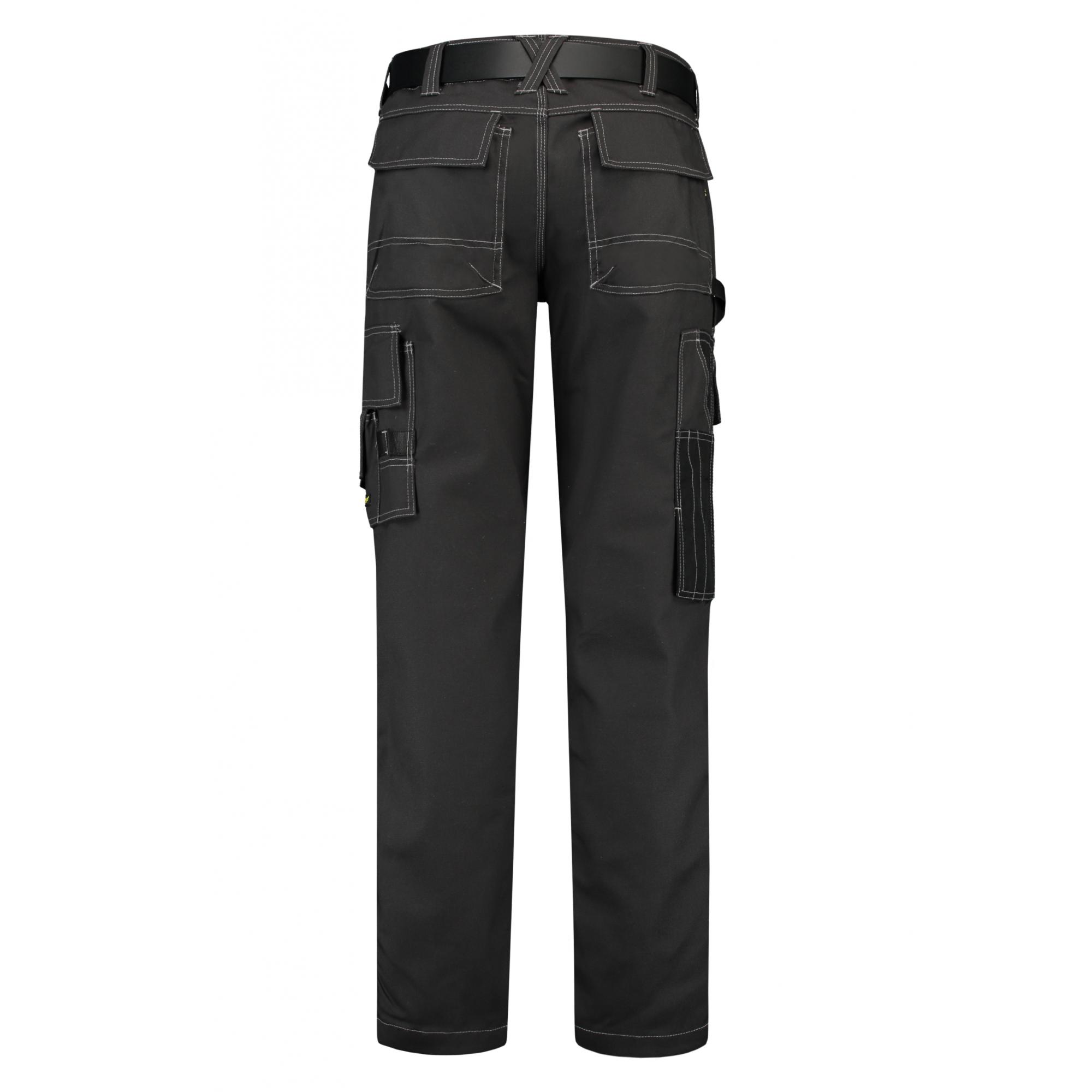 Pantaloni de lucru unisex Cordura Canvas Work Pants T61 Gri închis 58