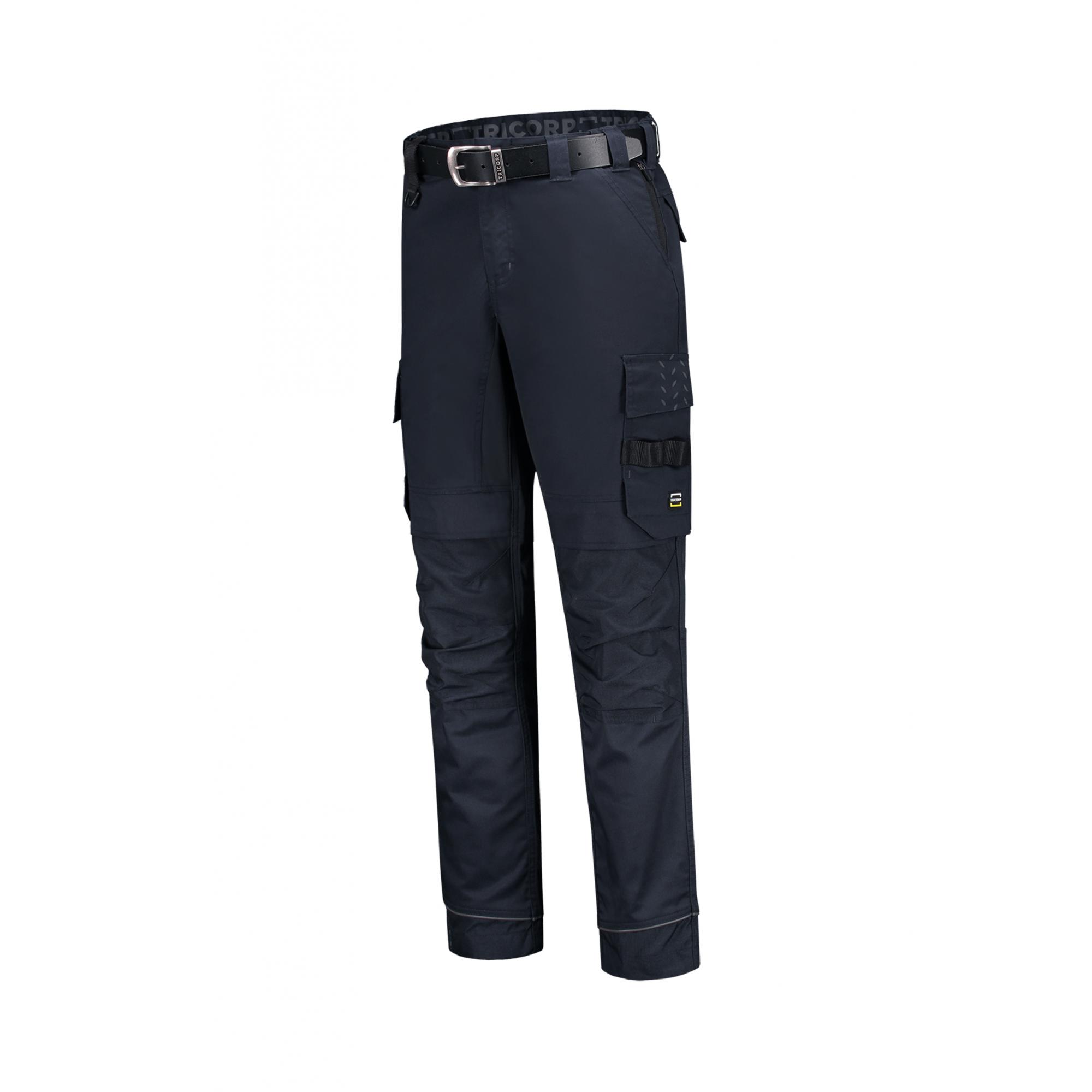 Pantaloni de lucru unisex Work Pants Twill Cordura Stretch T62 Albastru marin