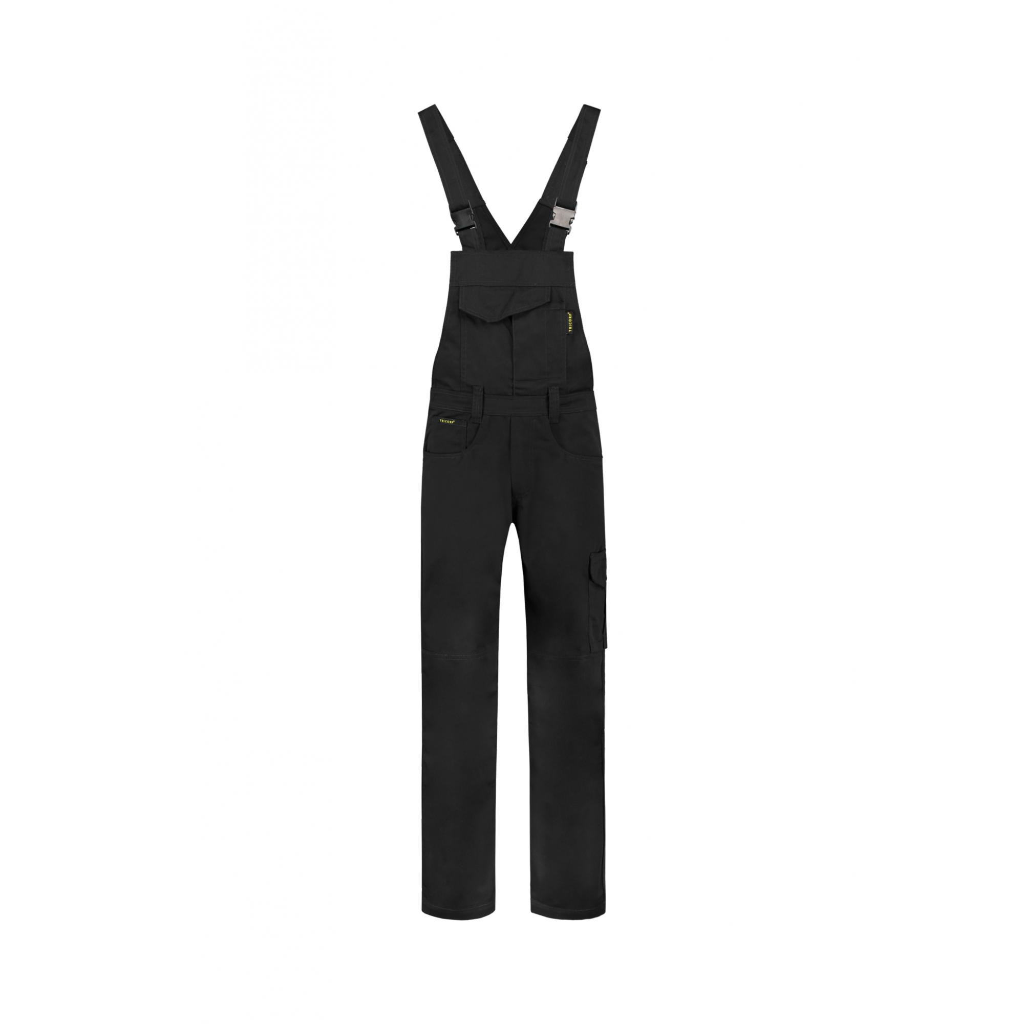 Salopetă unisex Dungaree Overall Industrial T66 Negru S