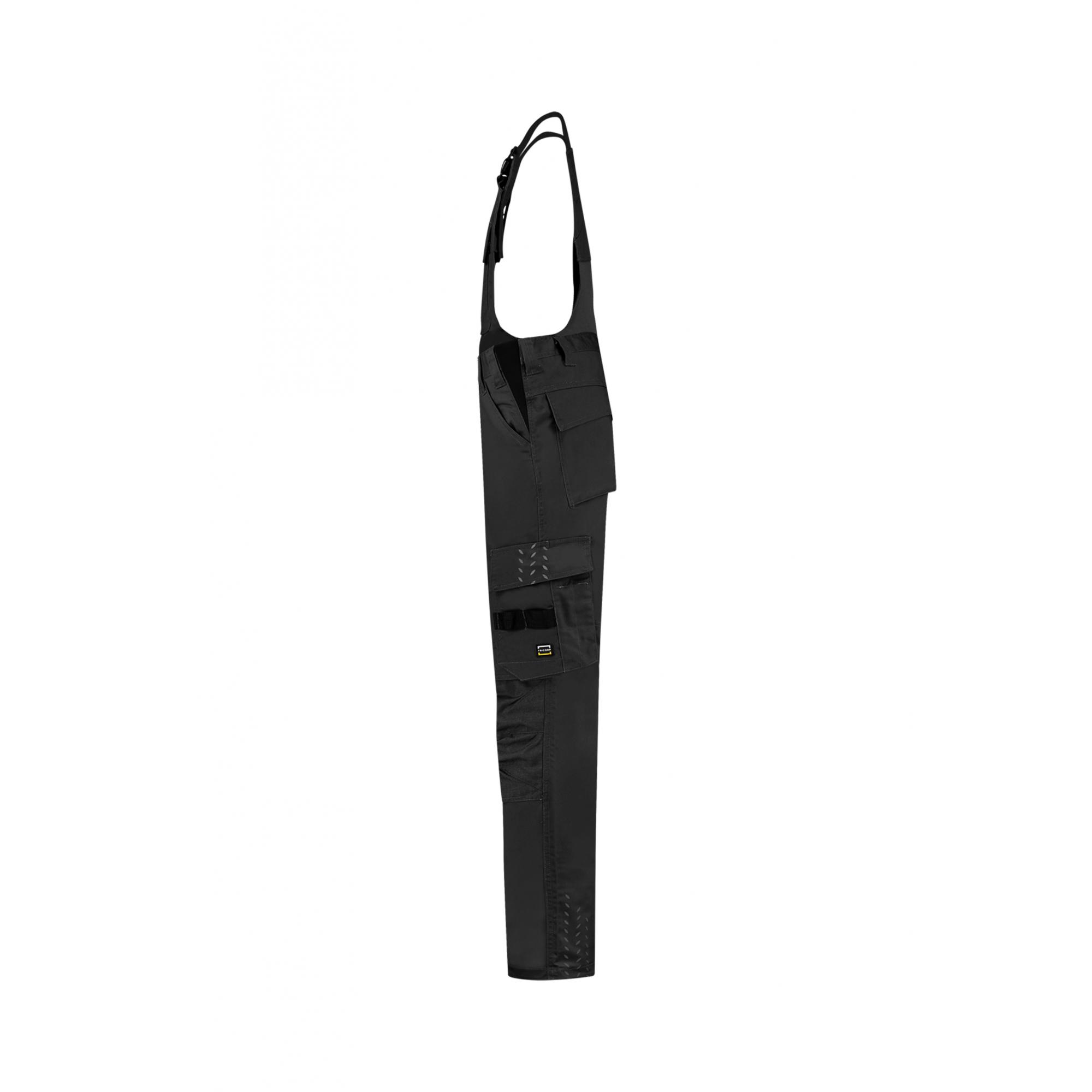 Salopetă unisex Bib & Brace Twill Cordura T67 Negru 58