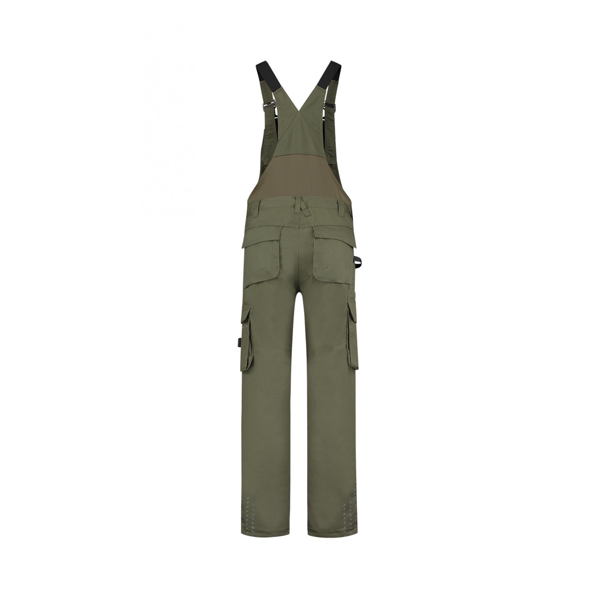 Salopetă unisex Bib & Brace Twill Cordura T67 Army 50