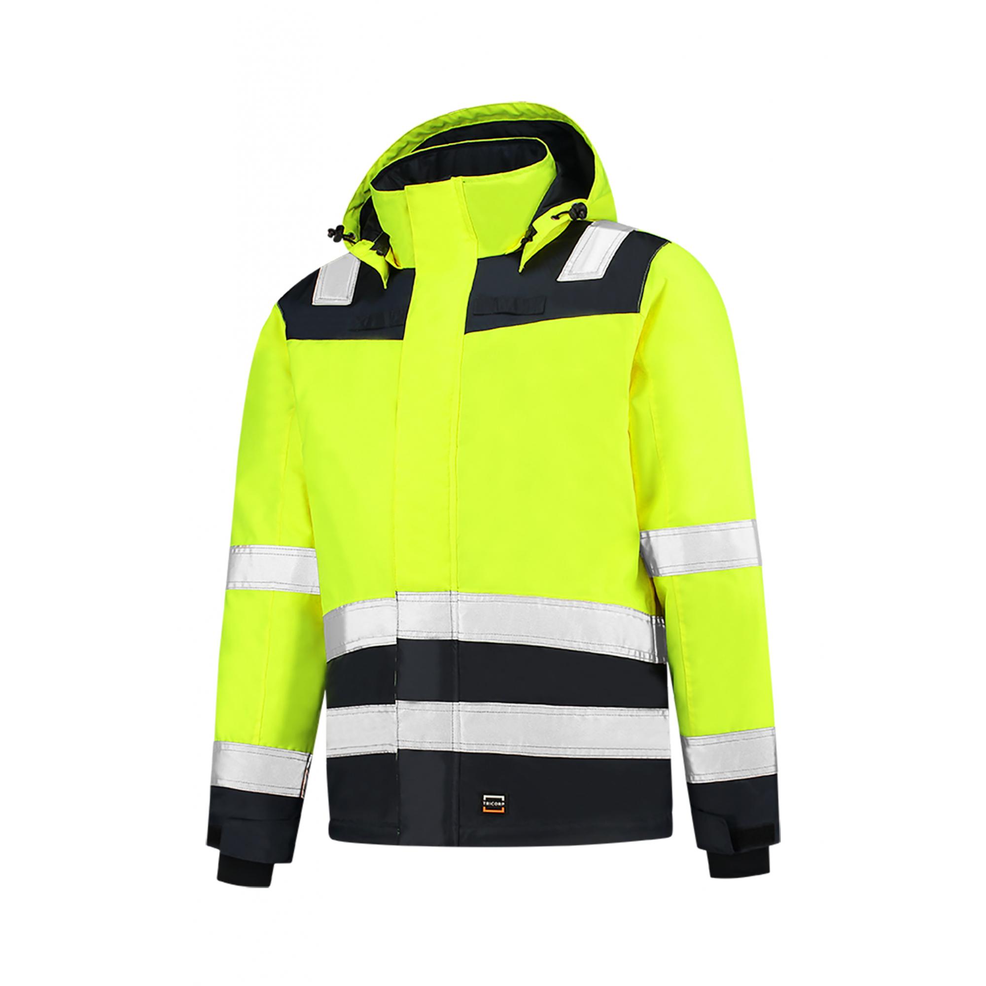 Jachetă de lucru unisex Midi Parka High Vis Bicolor T51 Galben M