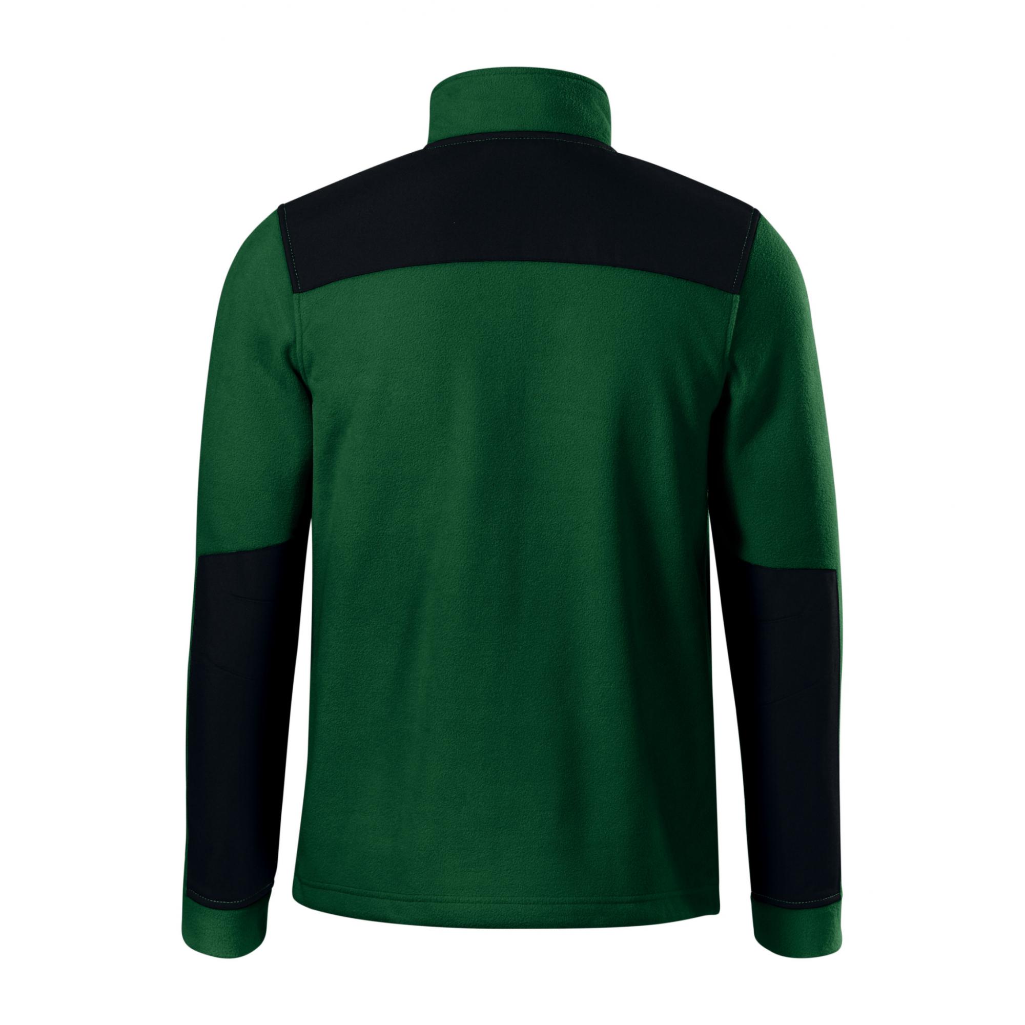 Jachetă fleece unisex Effect 530 Verde sticla XL