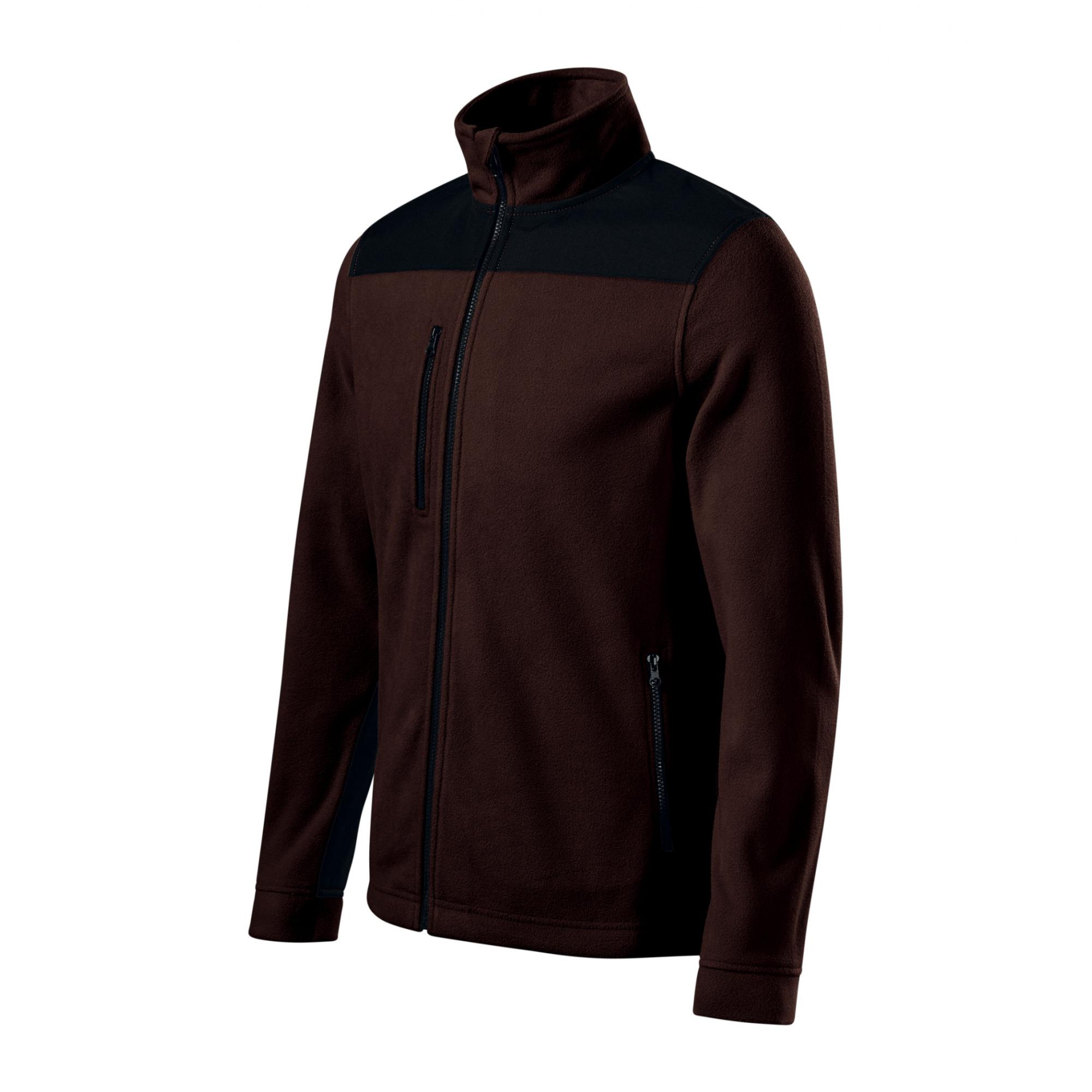 Jachetă fleece unisex Effect 530 Cafea