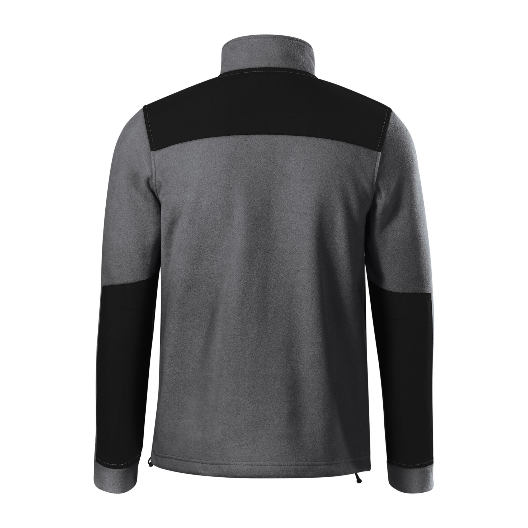 Jachetă fleece unisex Effect 530 Gri metalic M