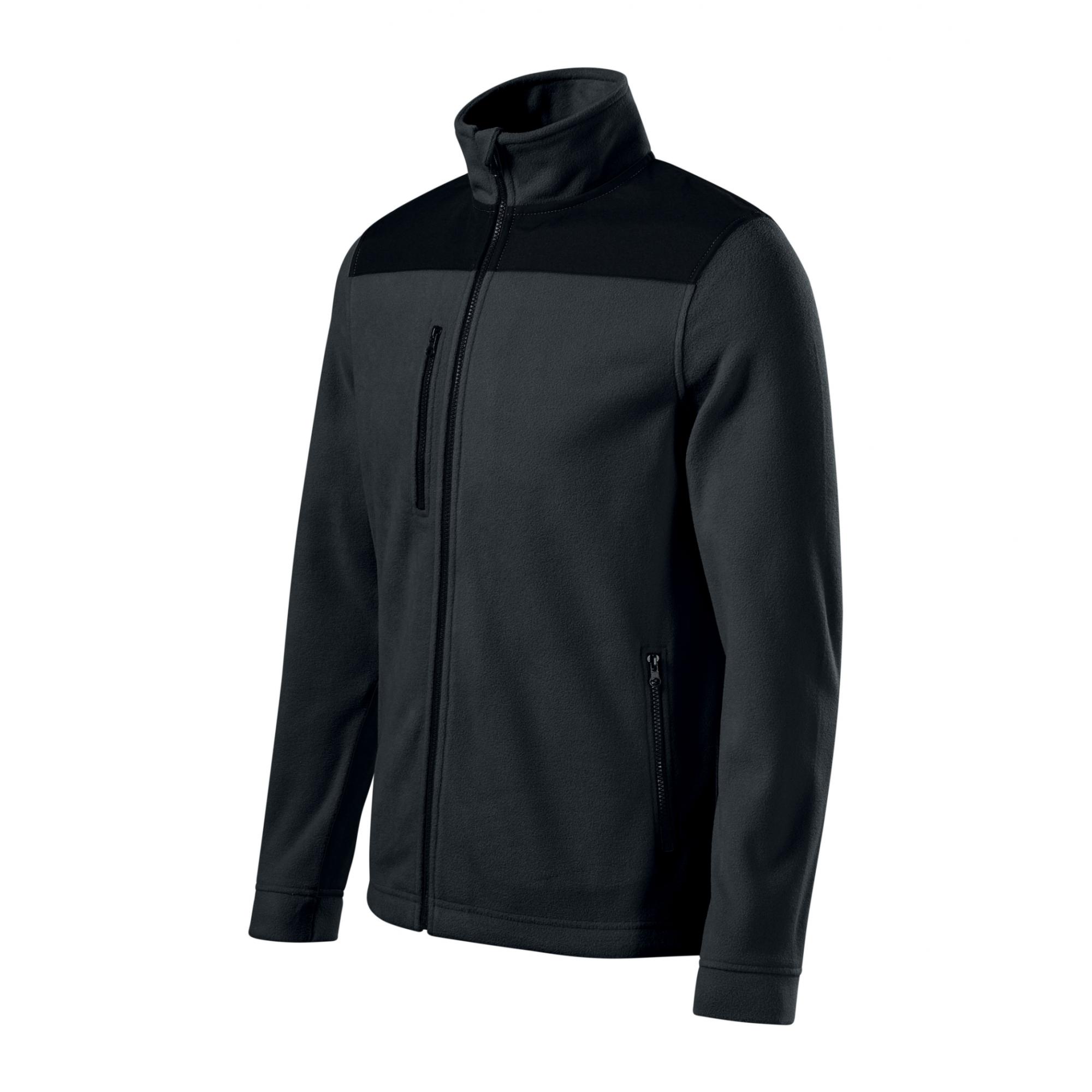 Jachetă fleece unisex Effect 530 Ebony gray