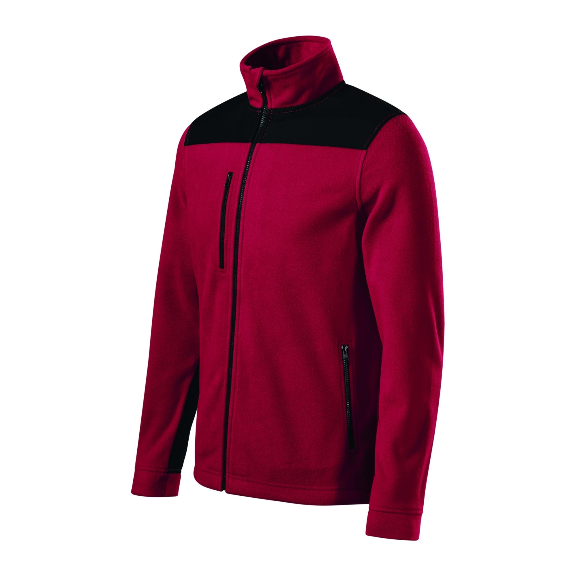 Jachetă fleece unisex Effect 530 roşu marlboro 23 (brand label)