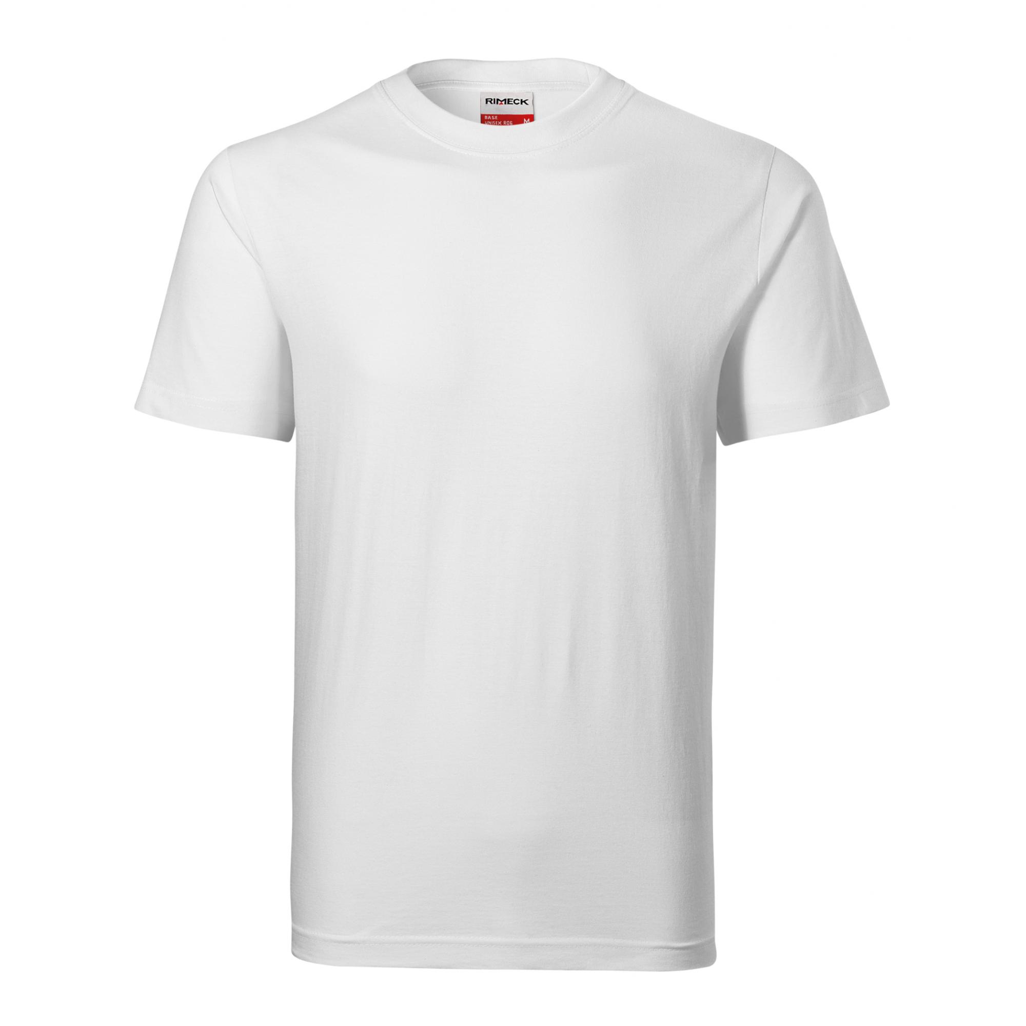 Tricou unisex Base R06 Alb 5XL