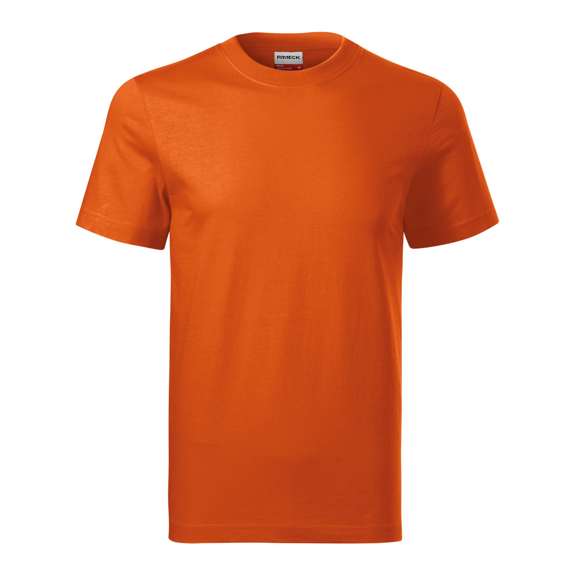 Tricou unisex Base R06 Portocaliu L