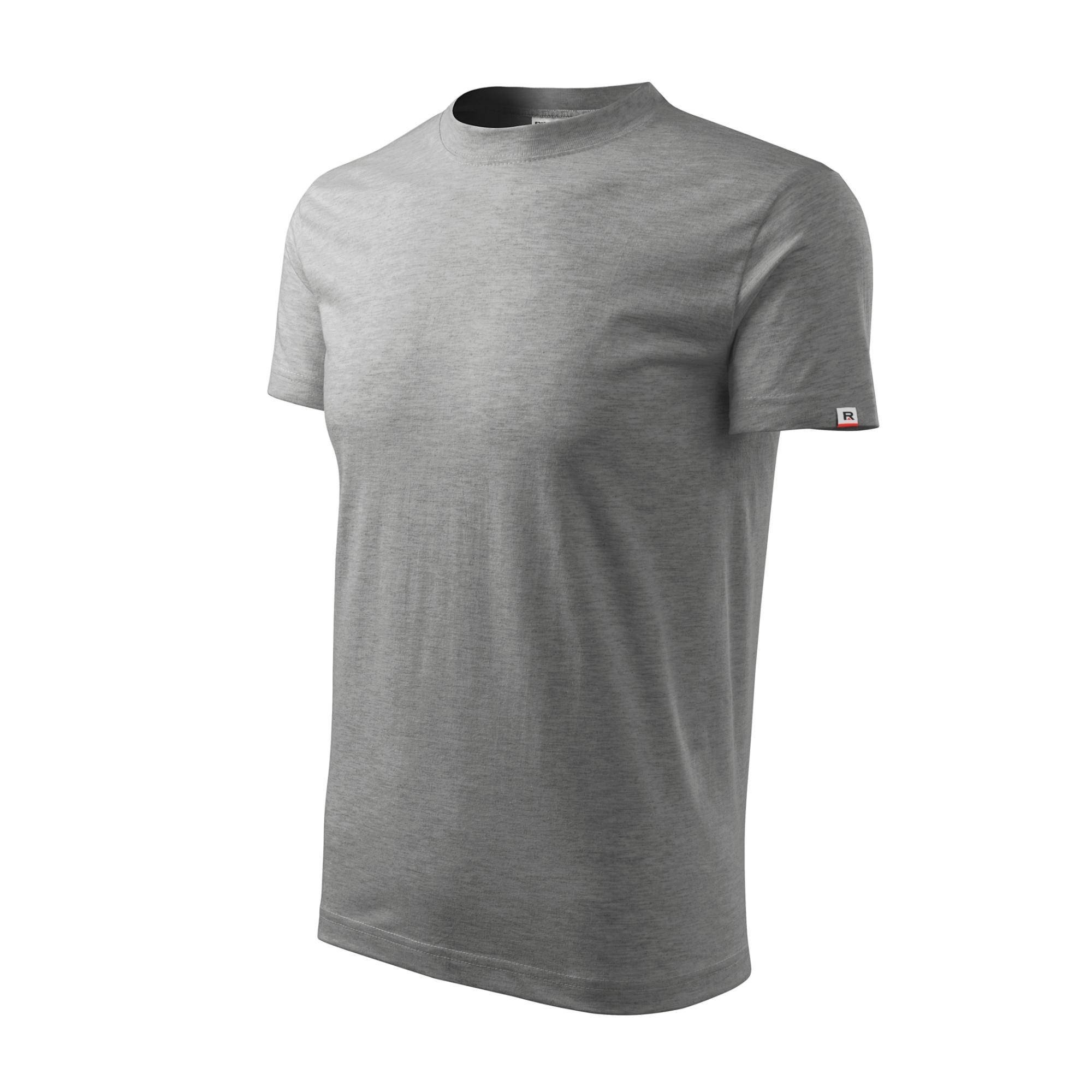Tricou unisex Base R06 gri închis 12 (brand label)