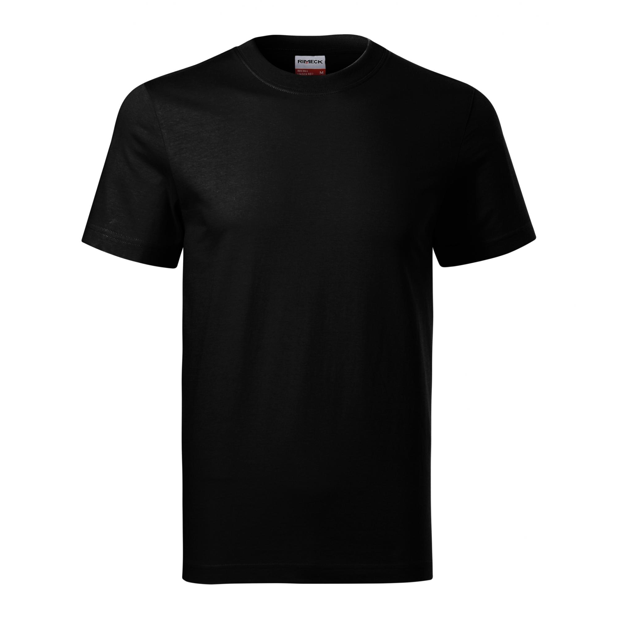 Tricou unisex Recall R07 Negru 5XL