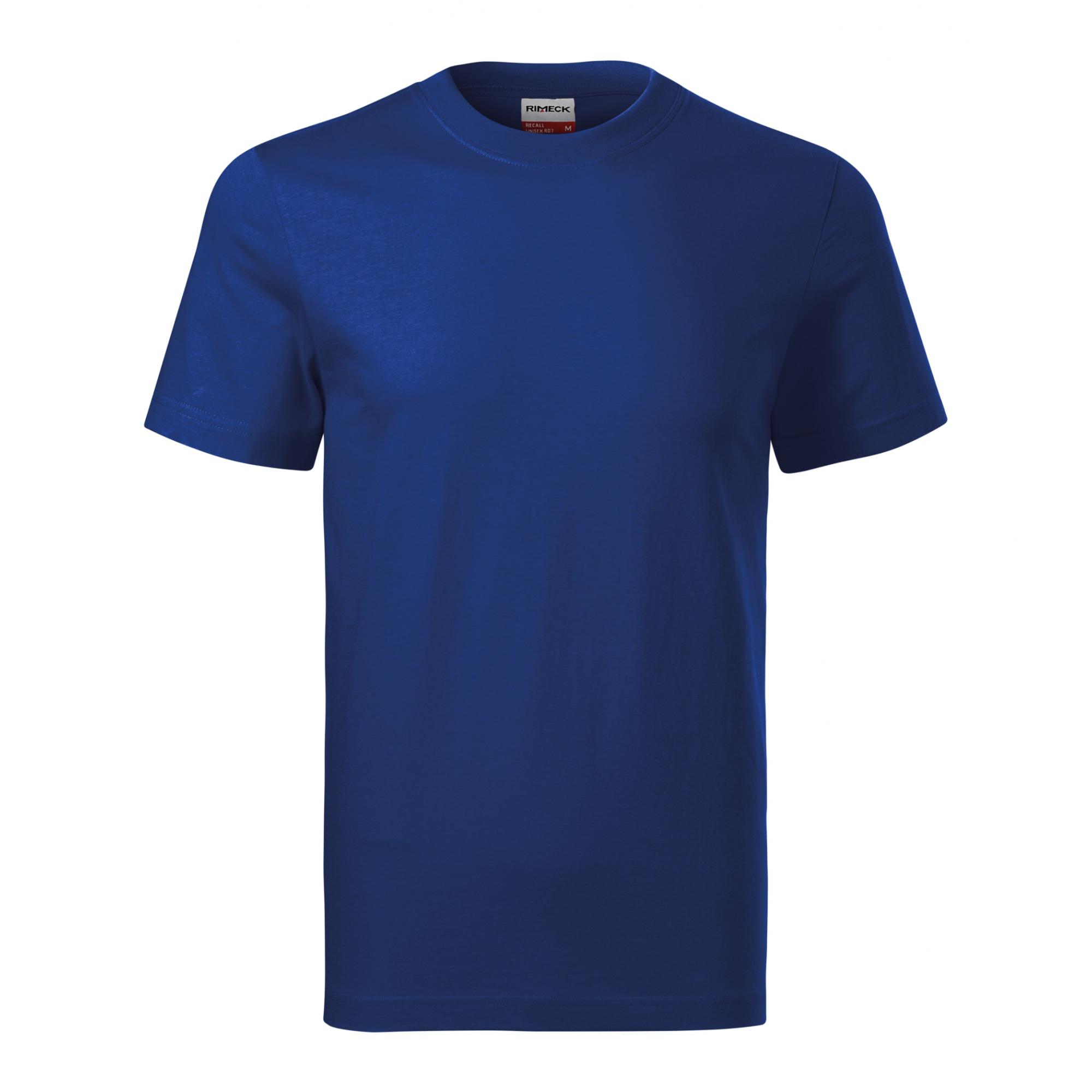 Tricou unisex Recall R07 Albastru regal 5XL