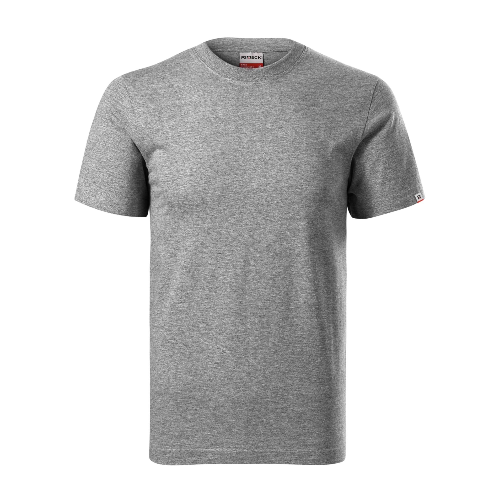 Tricou unisex Recall R07 gri închis 12 (brand label) 4XL