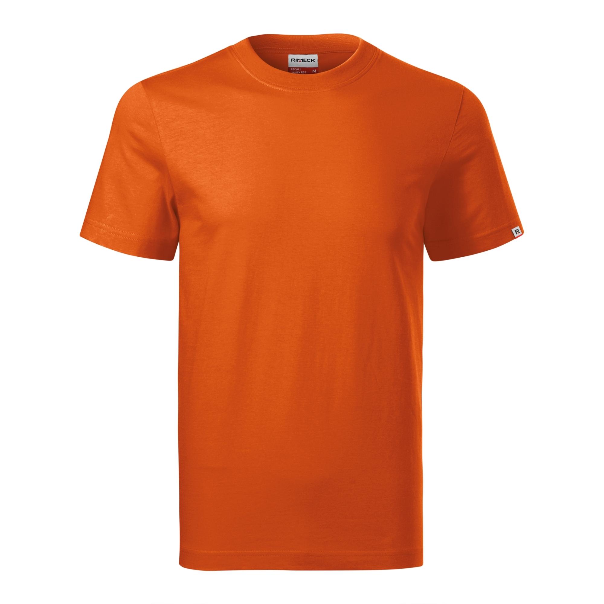 Tricou unisex Recall R07 portocaliu 11 (brand label) 5XL