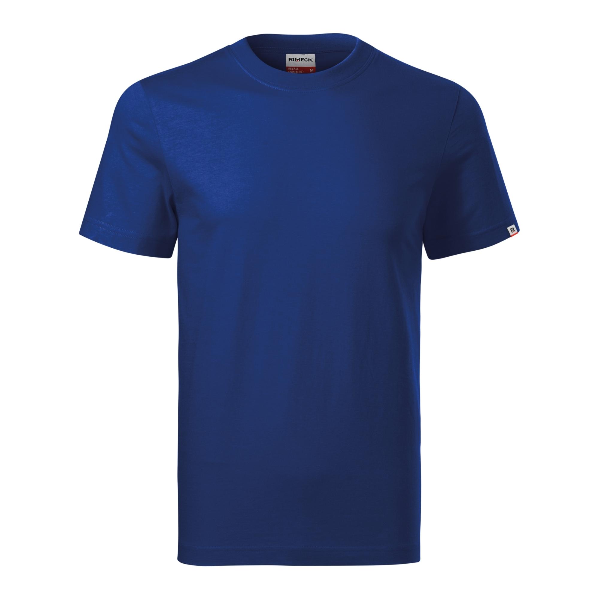 Tricou unisex Recall R07 albastru regal 05 (brand label) 5XL