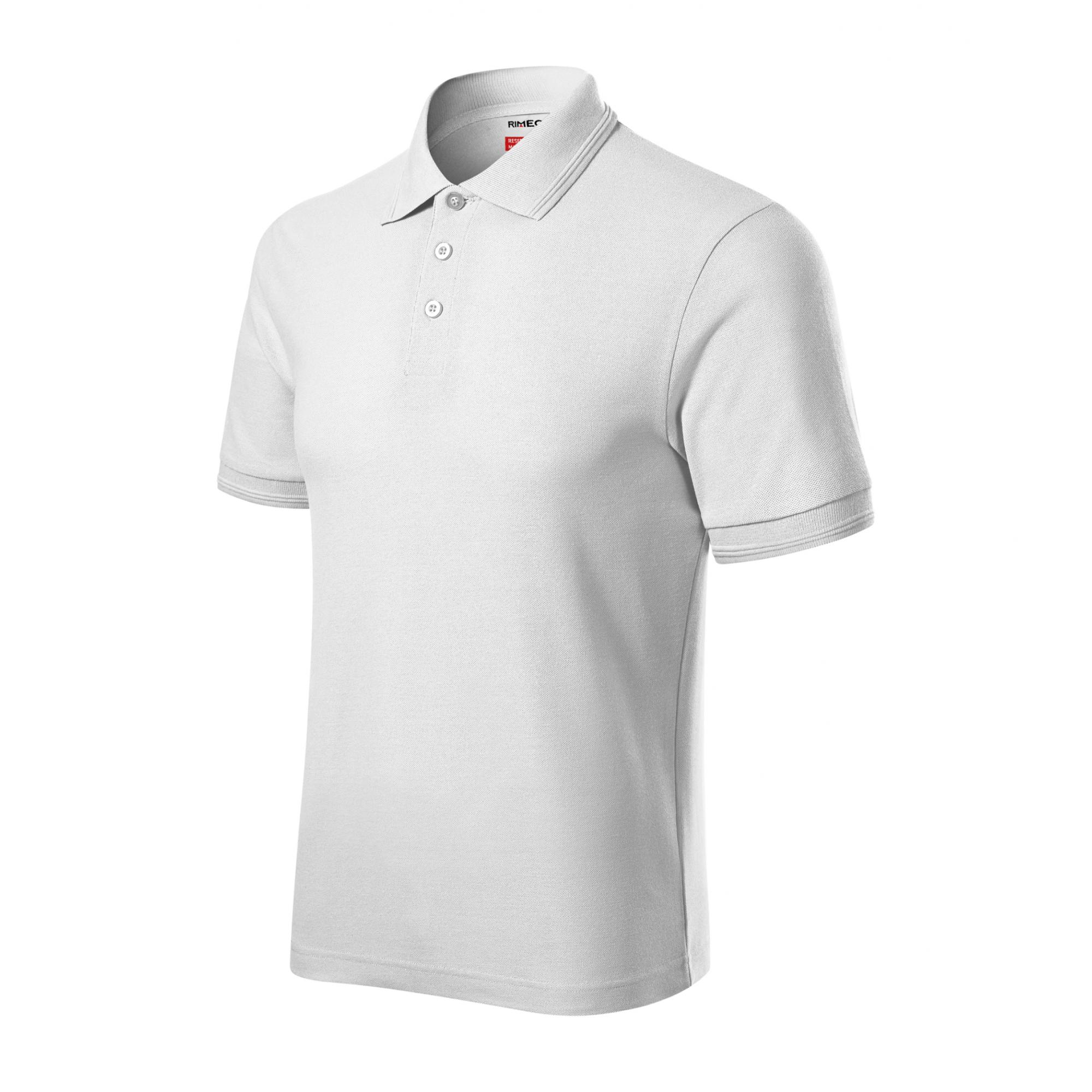 Tricou polo pentru bărbaţi Reserve R22 Alb XXL