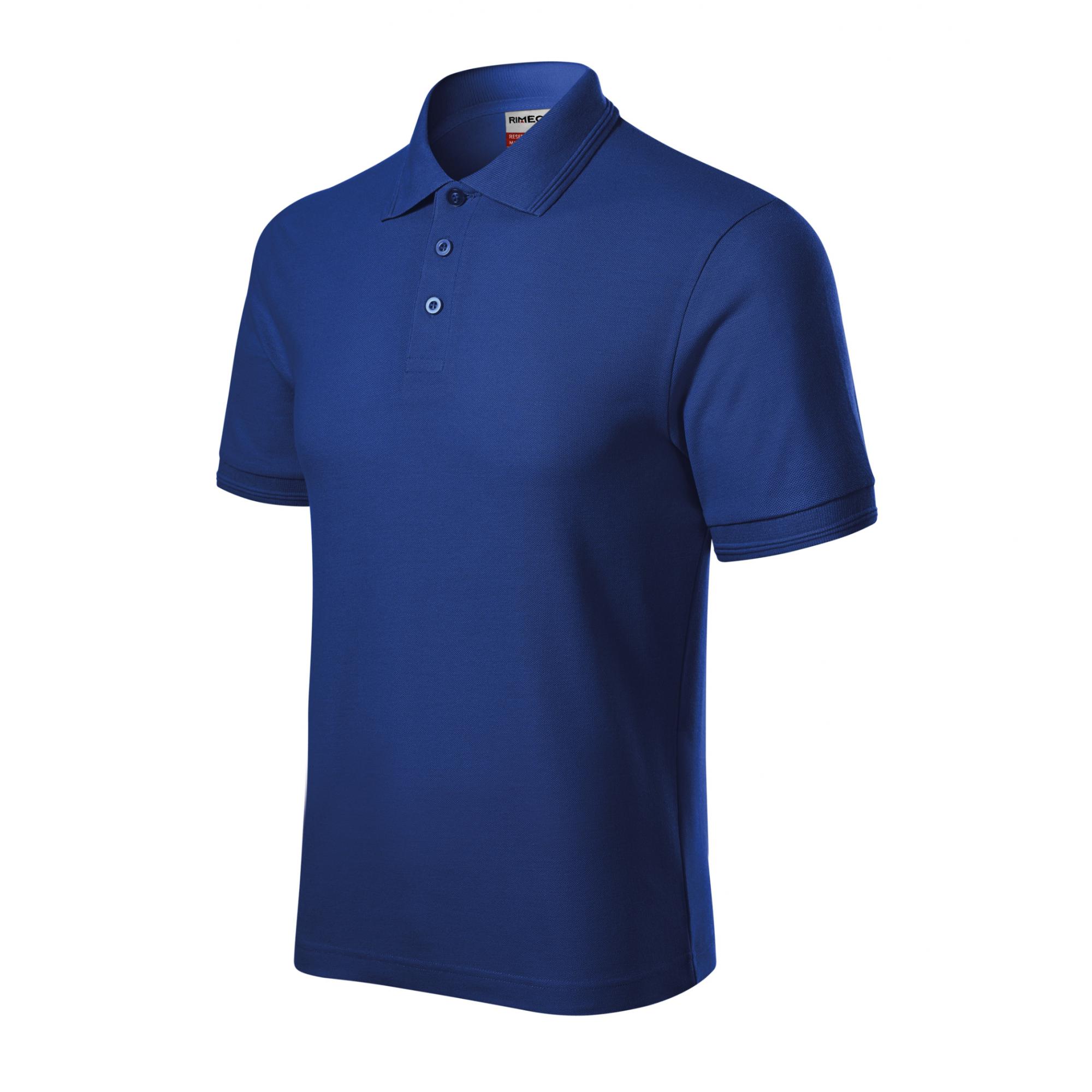 Tricou polo pentru bărbaţi Reserve R22 Albastru regal 3XL