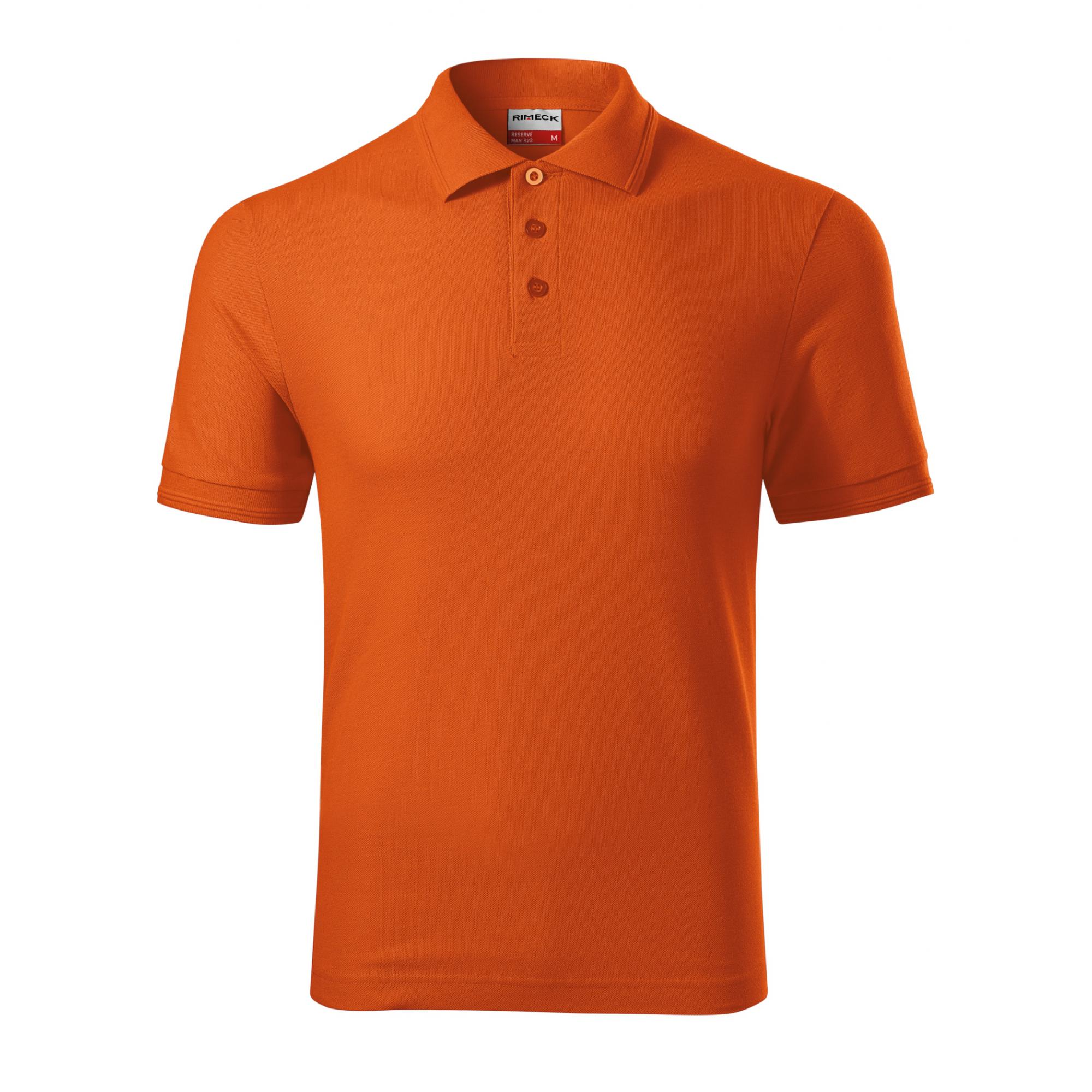 Tricou polo pentru bărbaţi Reserve R22 Portocaliu XL