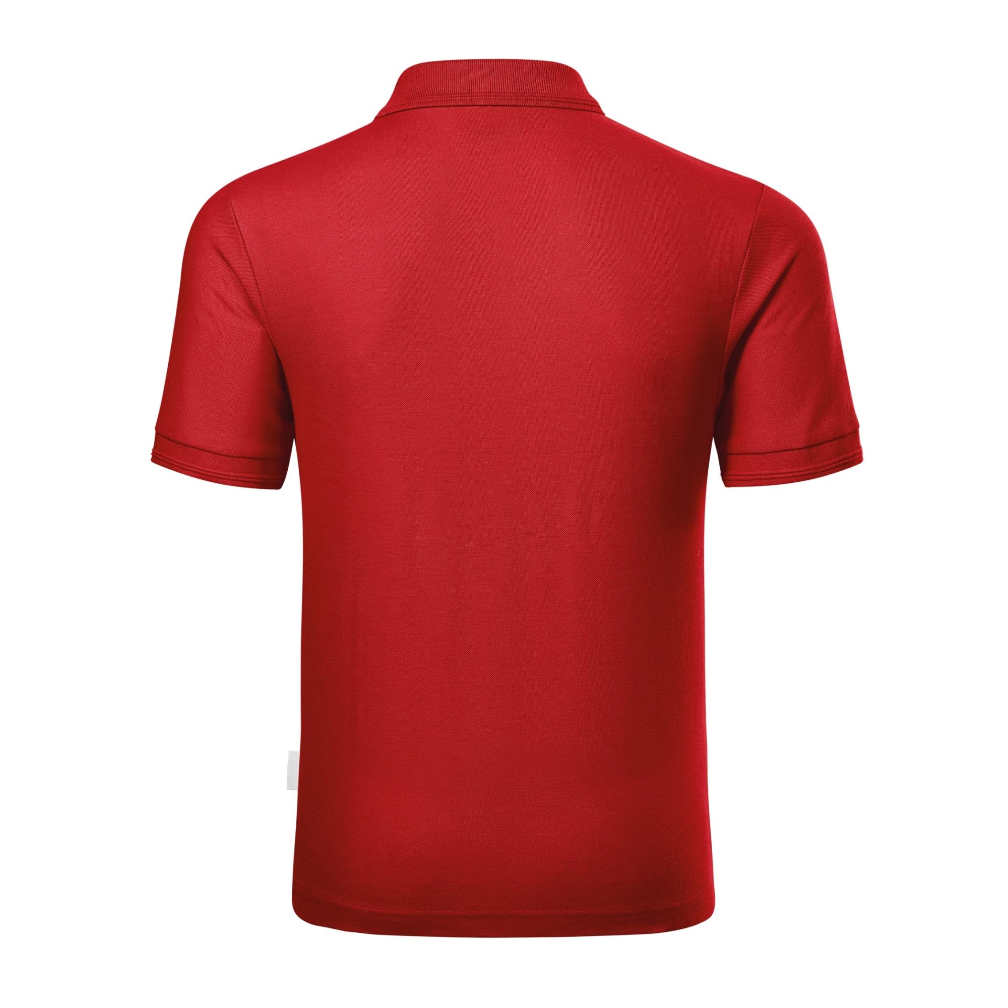 Tricou polo pentru bărbaţi Reserve R22 roşu 07 (brand label) S