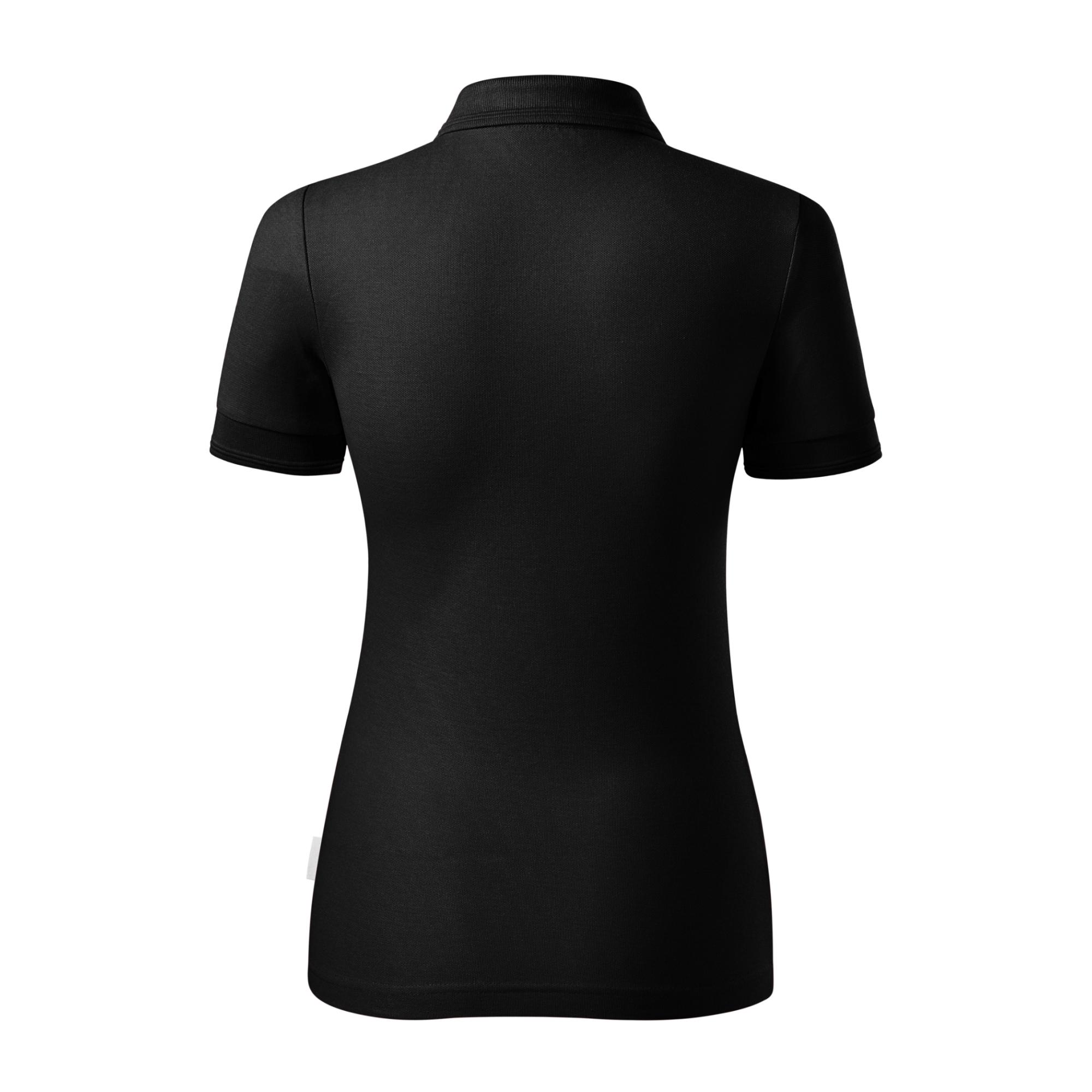Tricou polo pentru damă Reserve R23 negru 01 (brand label) L