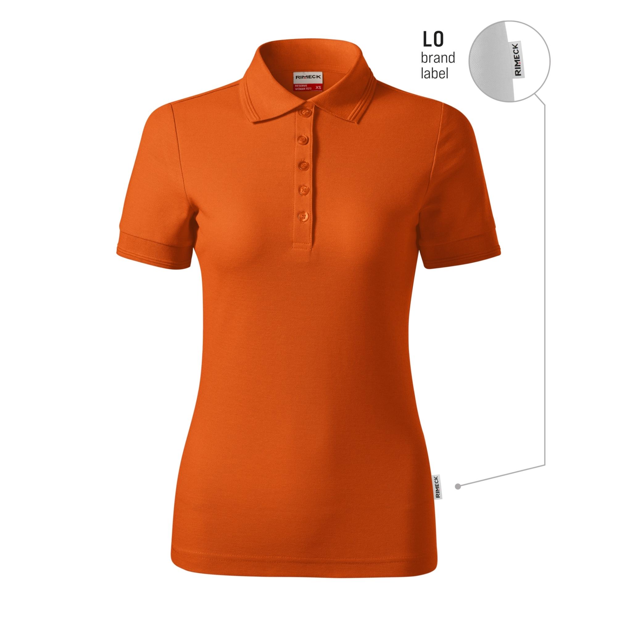 Tricou polo pentru damă Reserve R23 portocaliu 11 (brand label) M